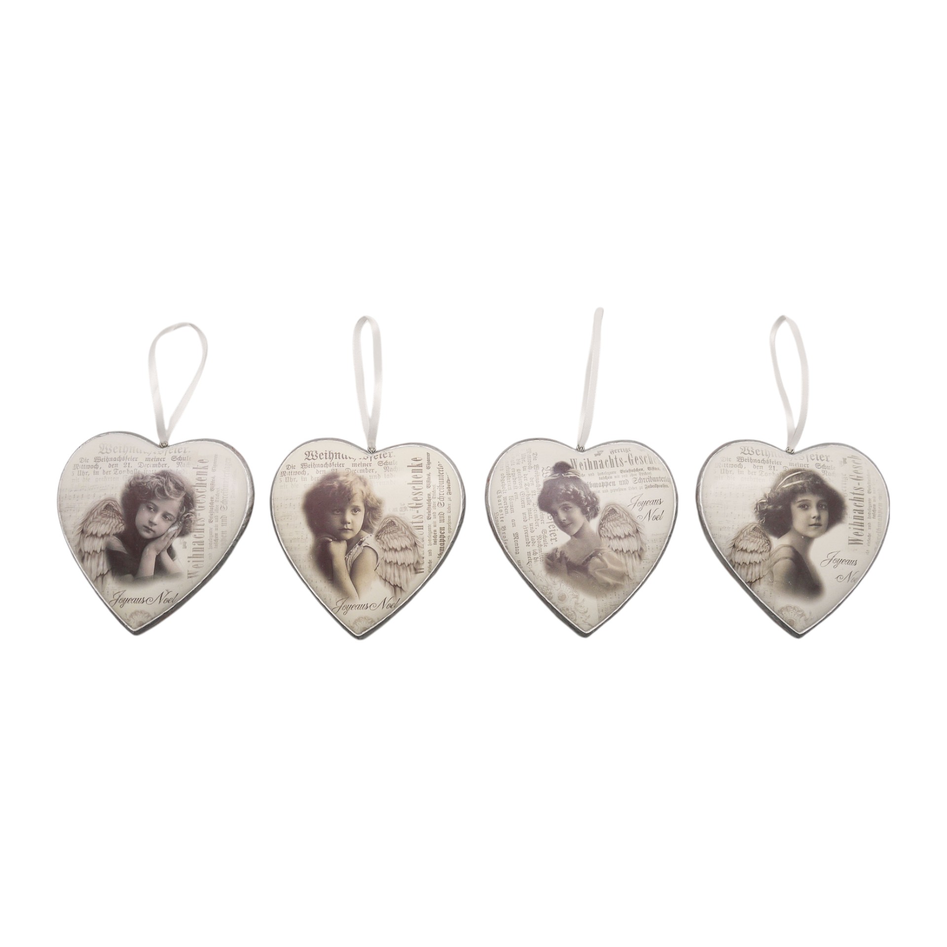 Polyherzen m. Dekor sortiert Darstellung von Polyherzen m. Dekor sortiert