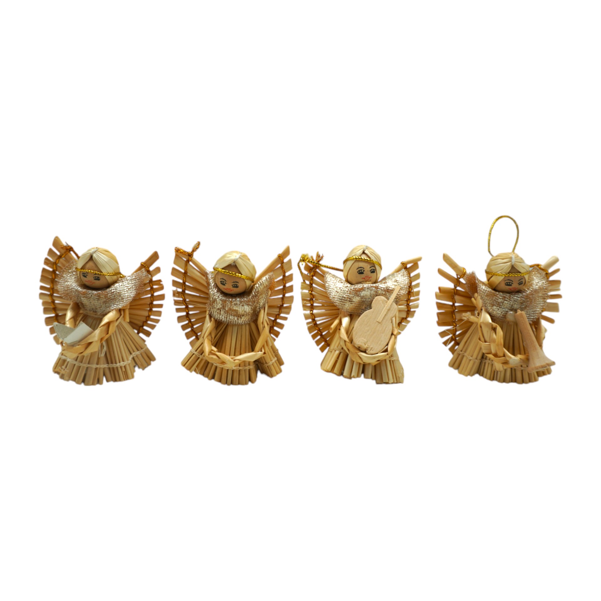 Darstellung von RP Bambusengel hell m. gold Schultern