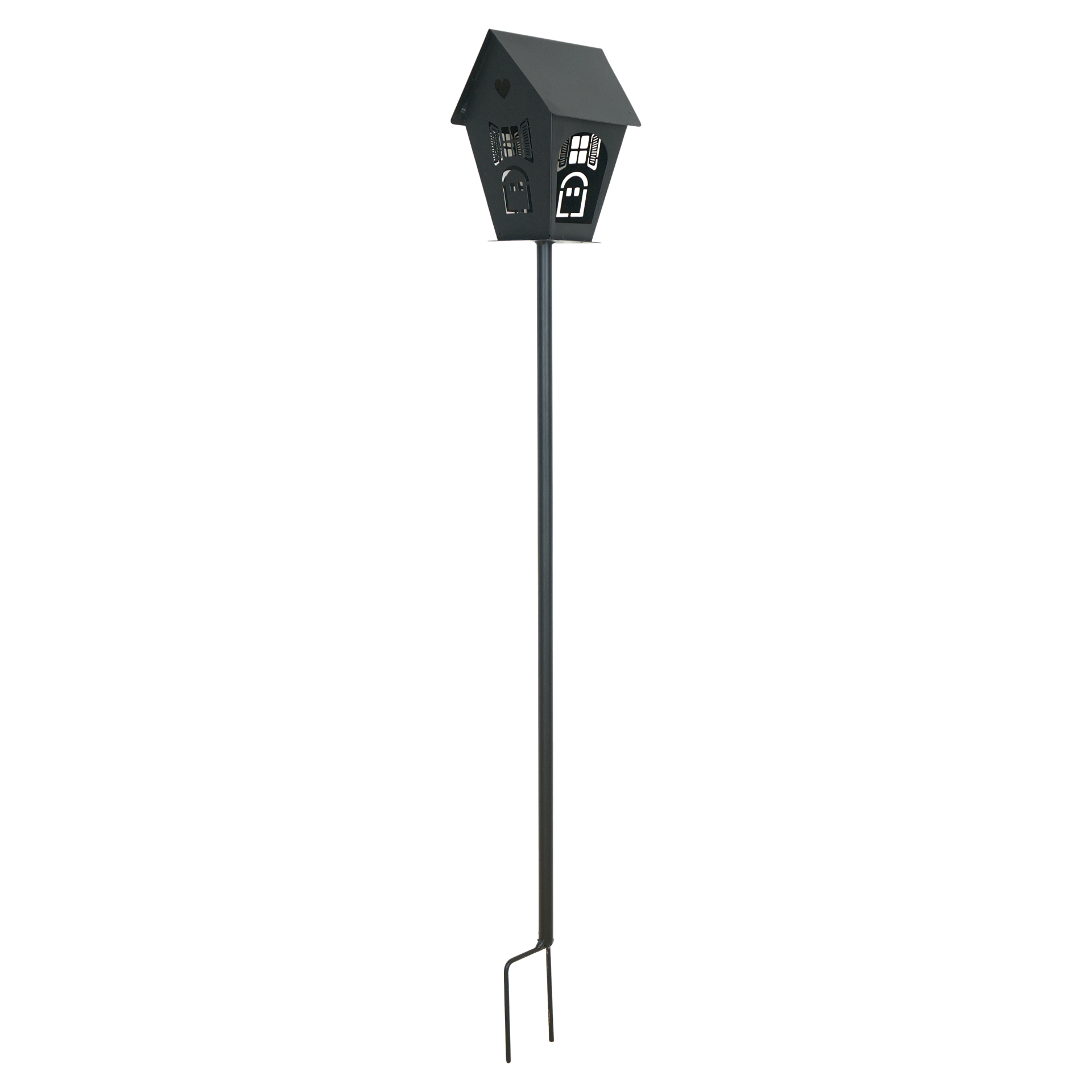 Darstellung von Blacky Haus f. Teelicht a. Stab