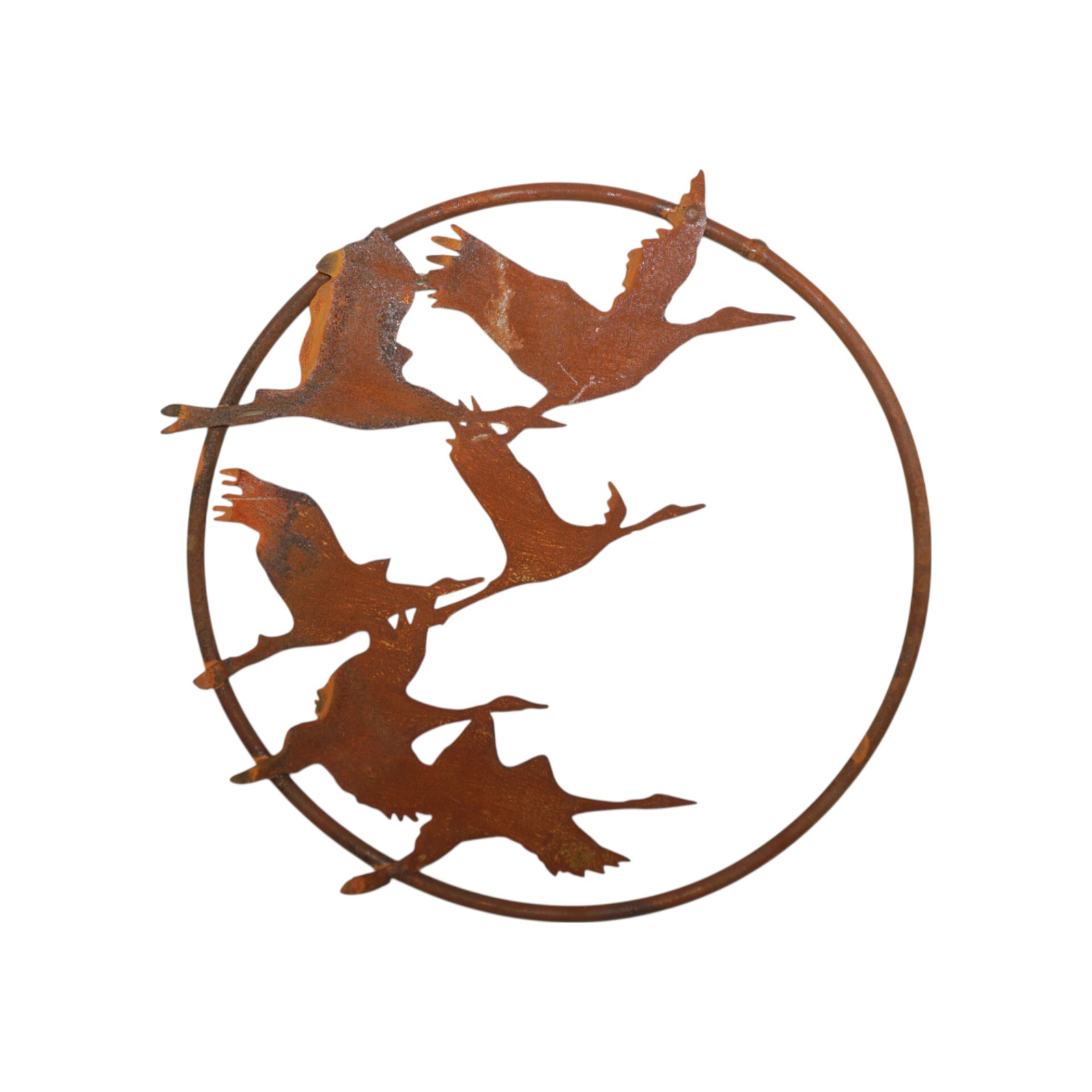 Darstellung von Hänger fliegende Gänse in Ring