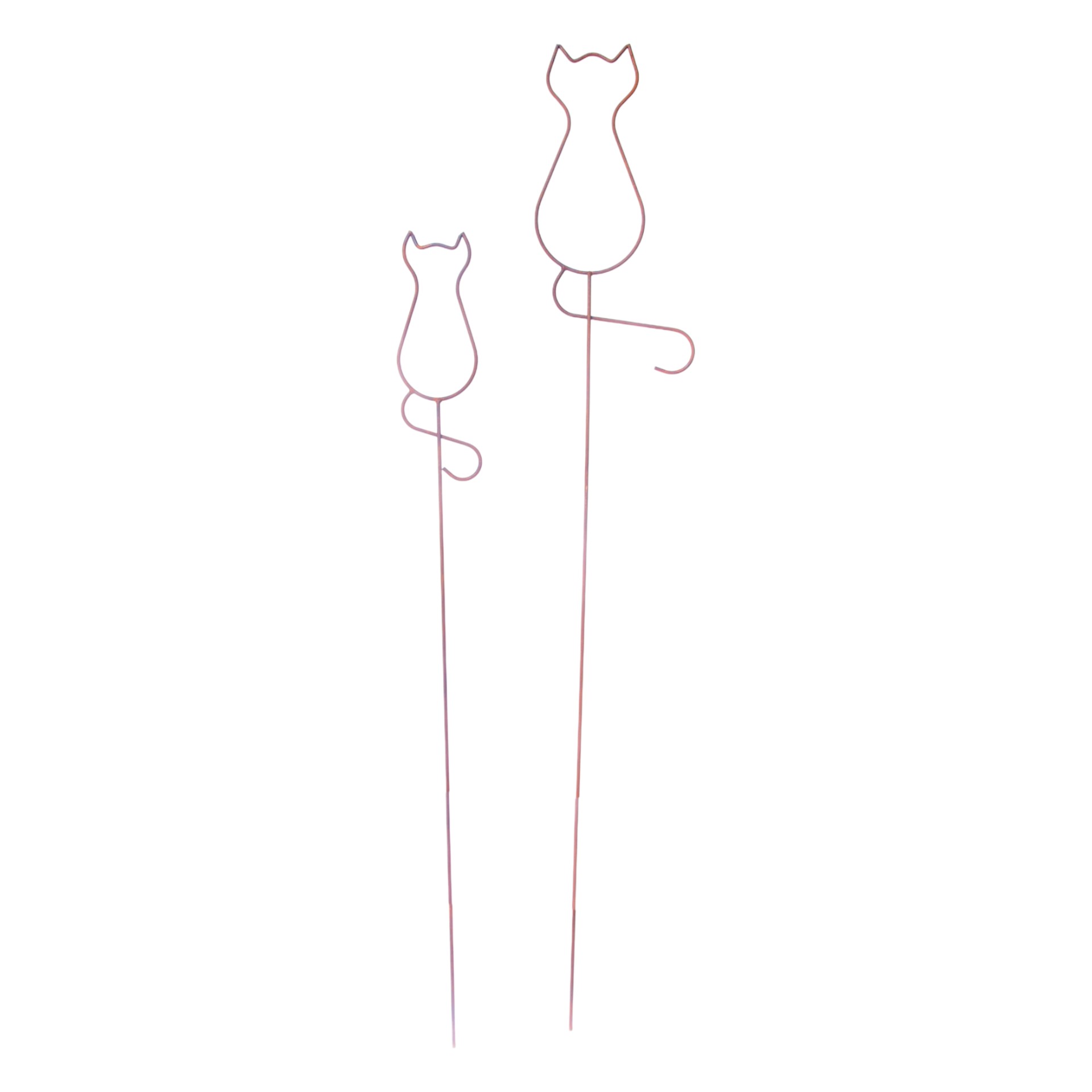 Darstellung von RP Drahtkatze gross auf Stab