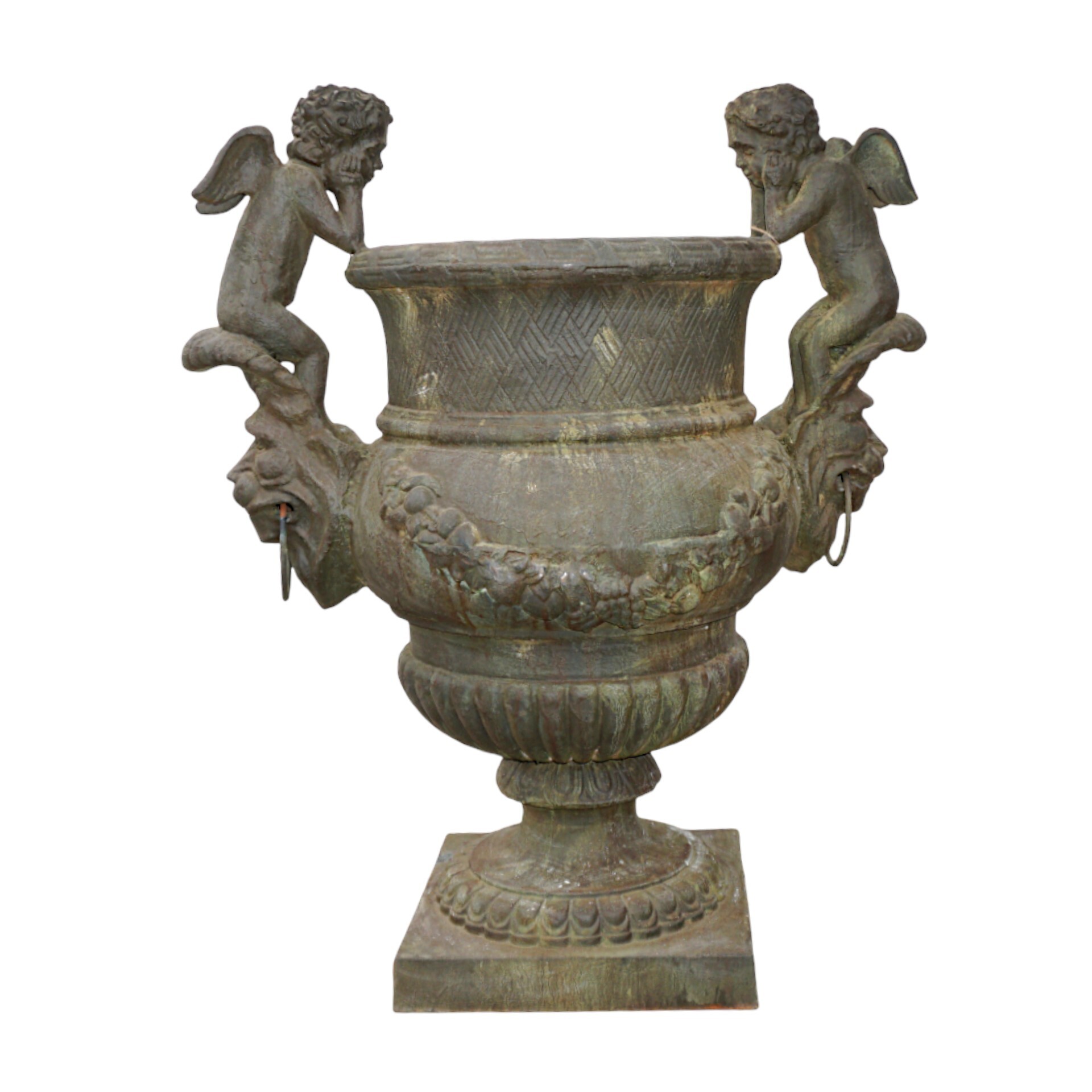 Darstellung von Topf gross m. Elfen XL 99x88x50 cm