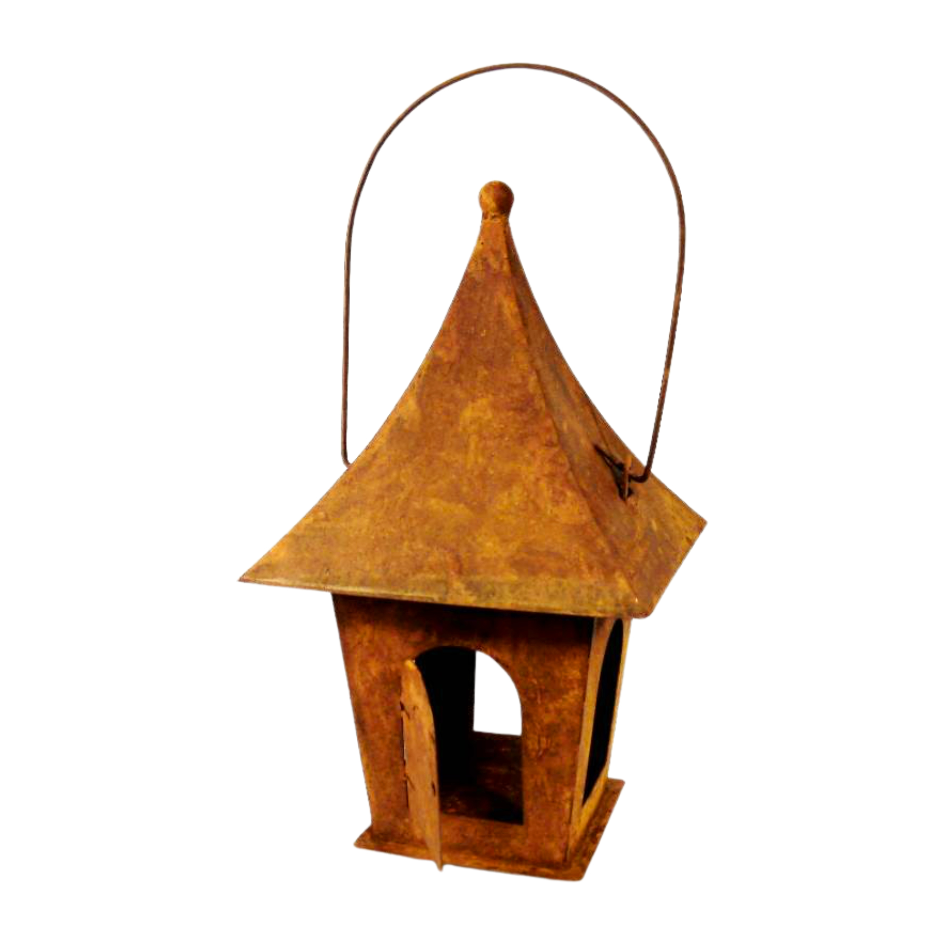 Darstellung von Vogelhaus spitzes Dach mit TÜR