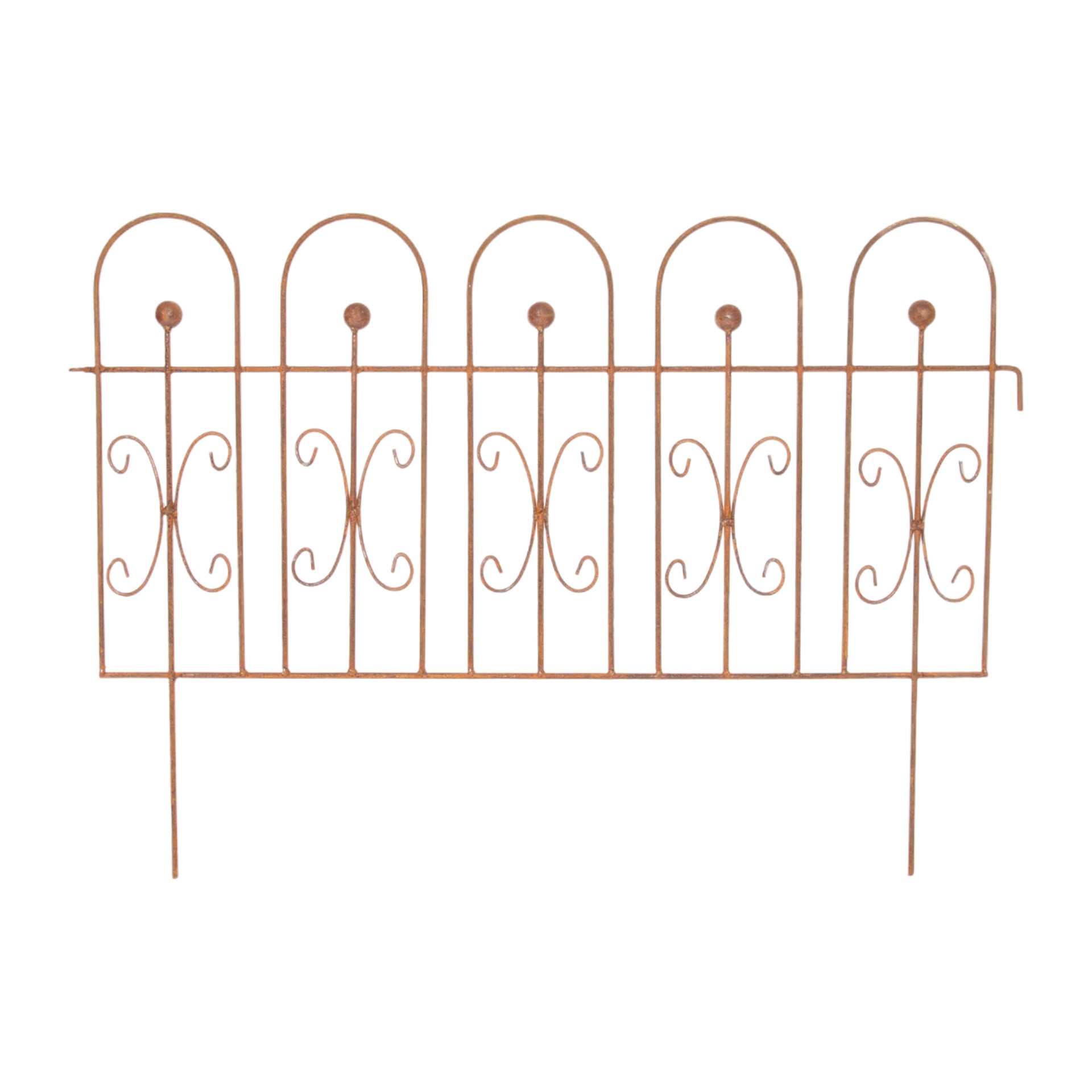 RP Zaunstecker gerade mit 5 Kugeln Darstellung von RP Zaunstecker gerade mit 5 Kugeln