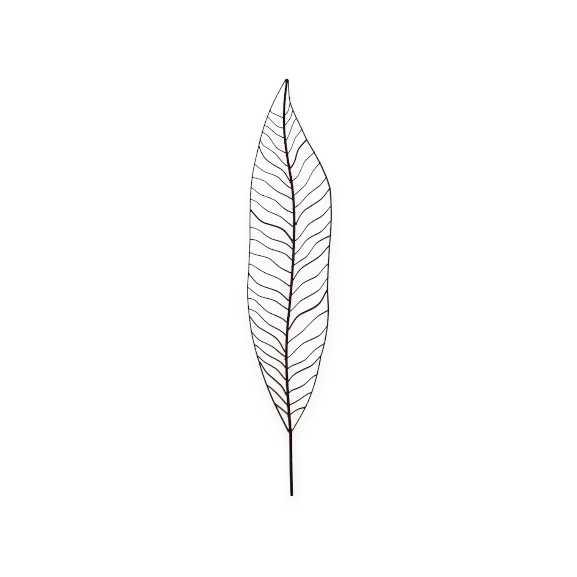 Darstellung von Blattstecker gross h= 150 cm, b= 30 cm