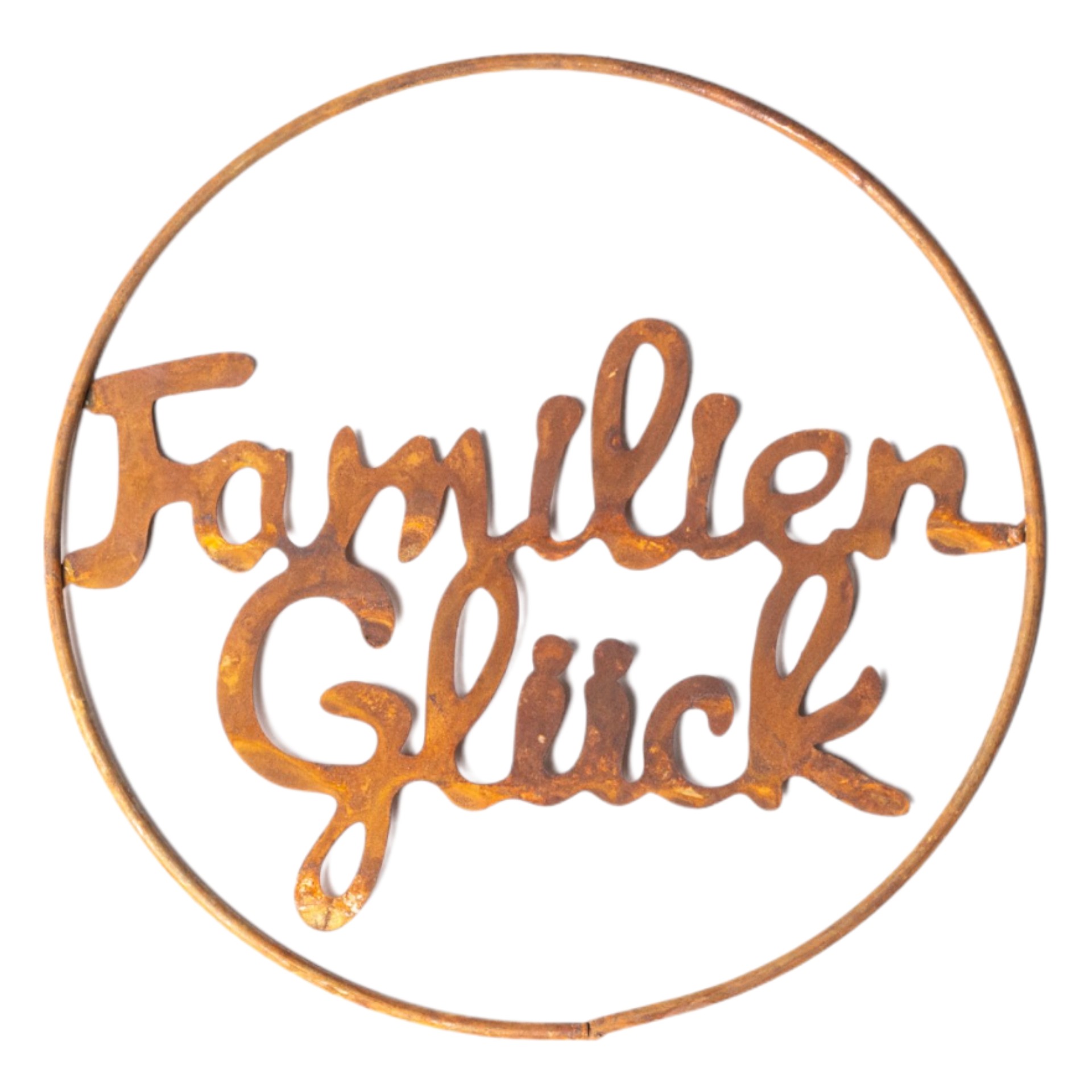 Hänger Drahtring klein Familienglück Darstellung von Hänger Drahtring klein Familienglück