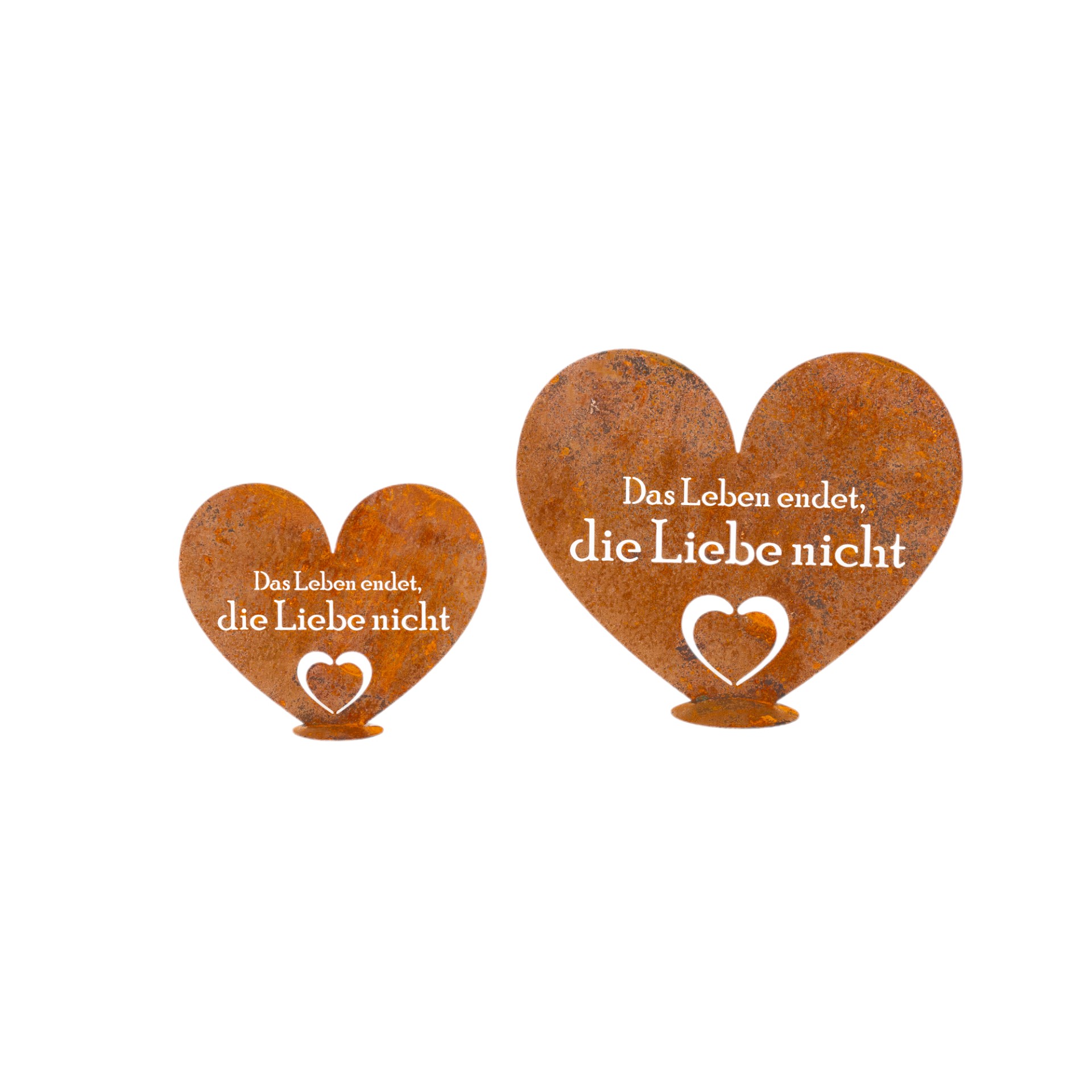 Herz klein auf Platte Die Liebe.. Darstellung von Herz klein auf Platte Die Liebe..