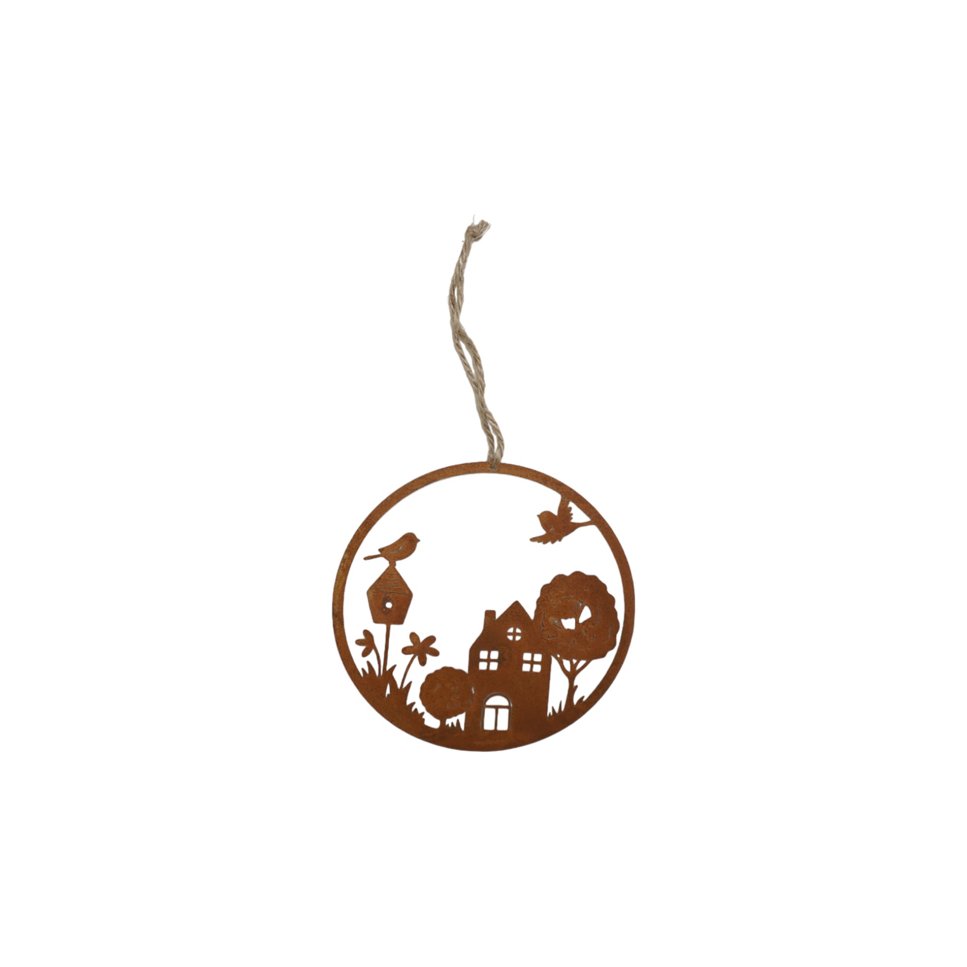 Darstellung von Kreis Hänger 2D m. Landschaftsmotiv klein