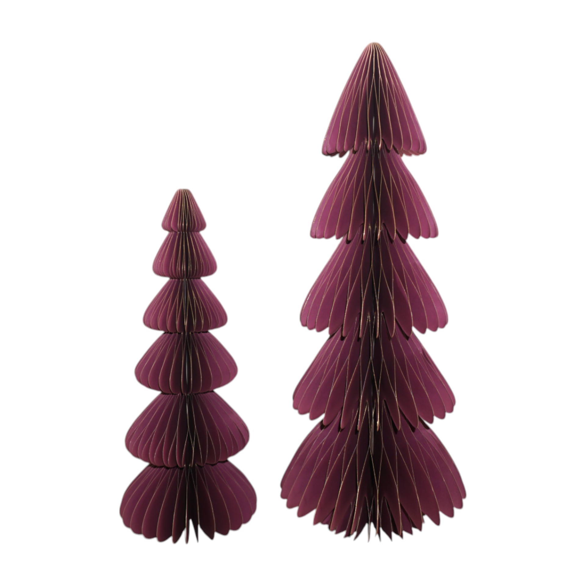 Darstellung von Papierbaum mittel purple