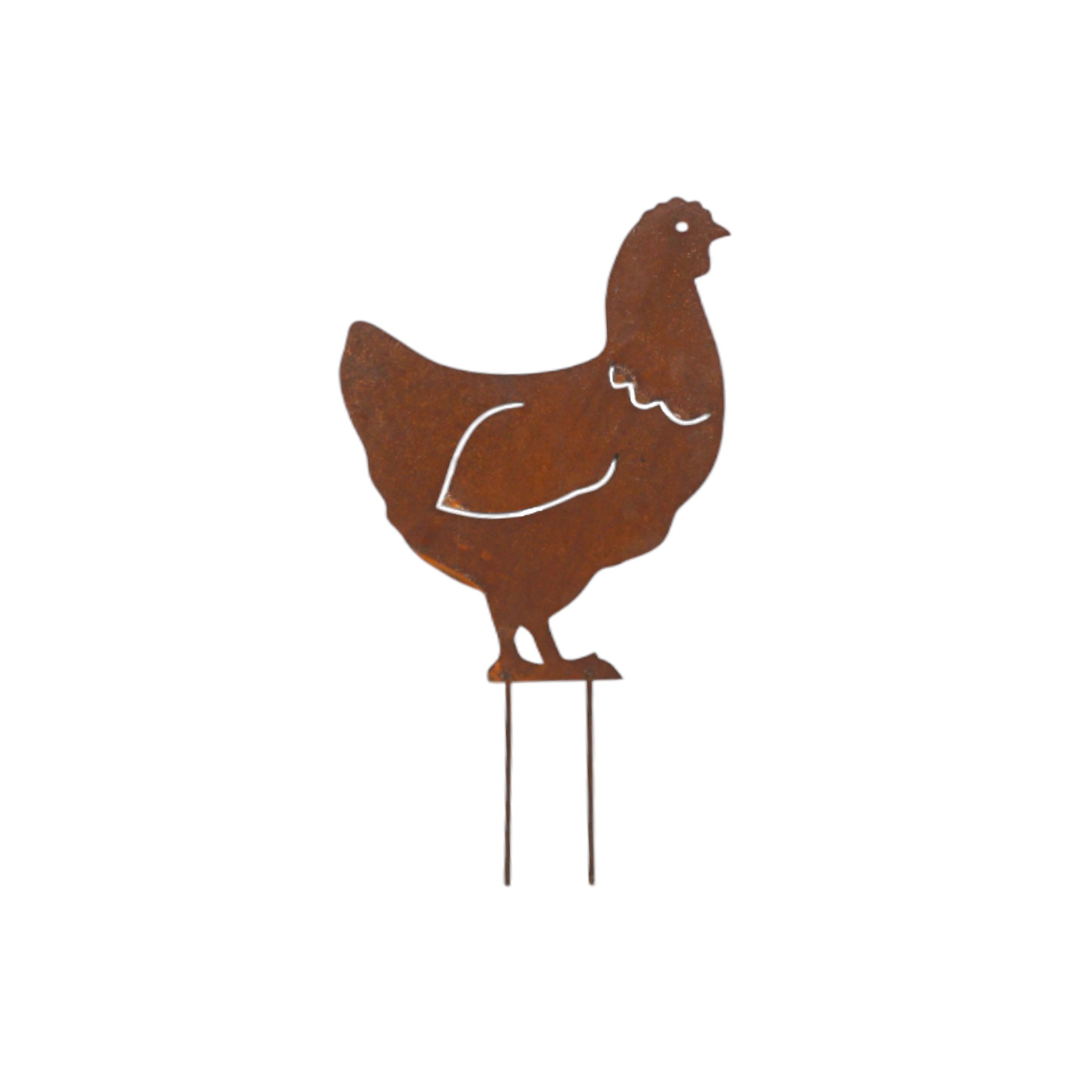 Darstellung von Henne klein zum Stecken, 2 Stäbe