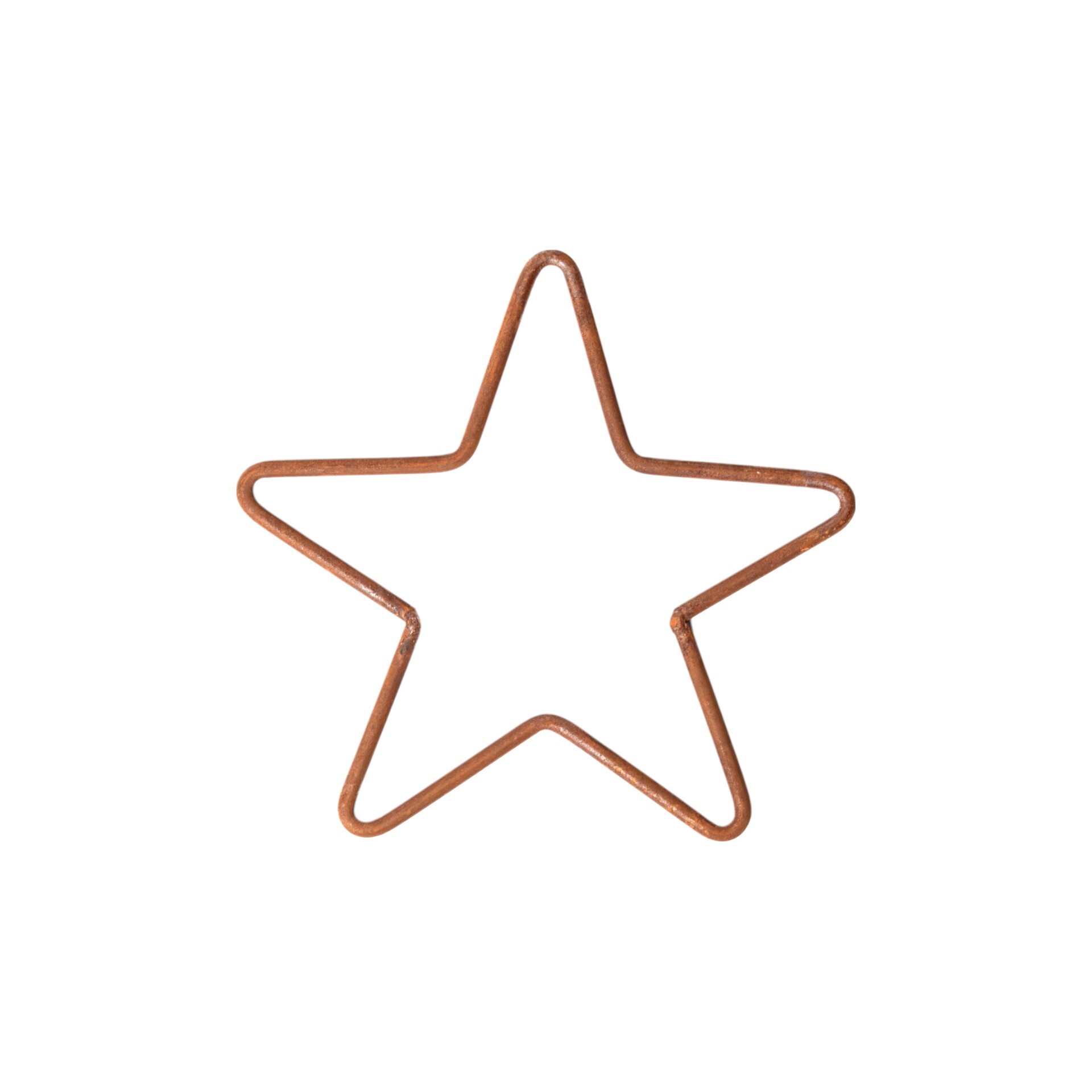 Drahtstern kl, z. Hängen d= 15cm, 4 mm Darstellung von Drahtstern kl, z. Hängen d= 15cm, 4 mm