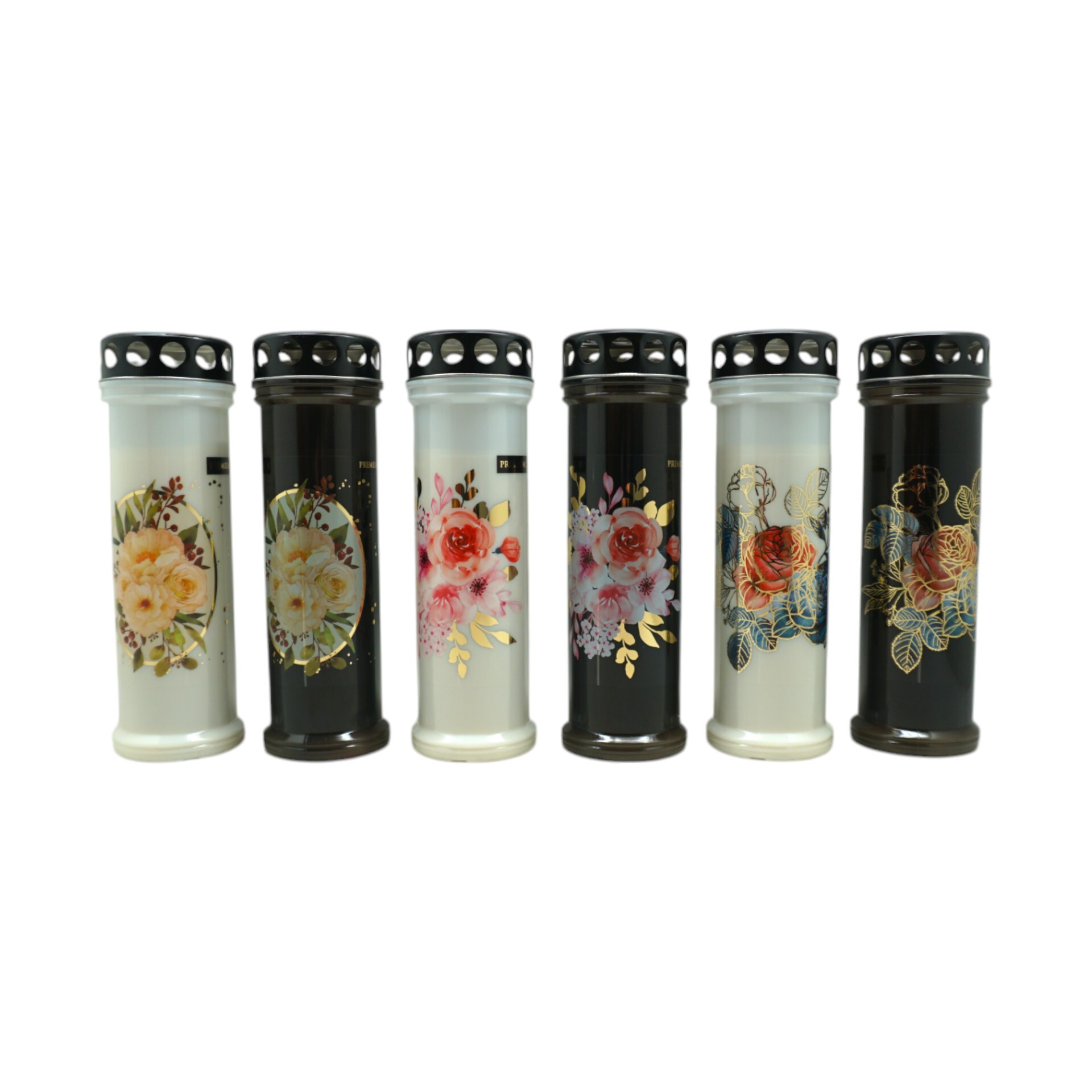 Grablicht 5 Tage schwarz/ weiss Darstellung von Grablicht 5 Tage schwarz/ weiss