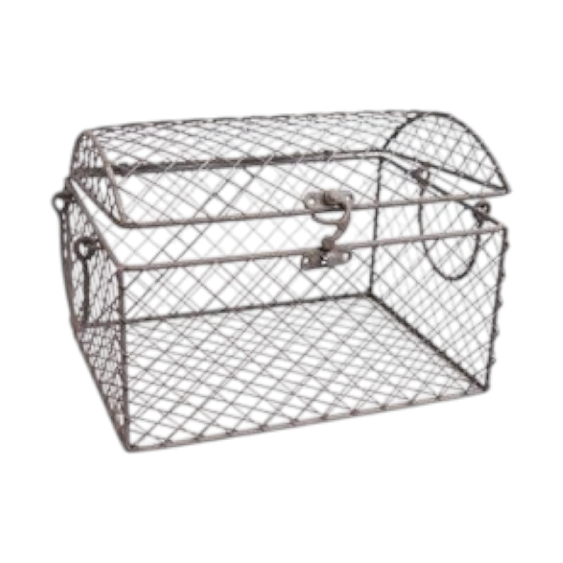 Körbchen Schatztruhe m. Verschluss Braun Darstellung von RP Körbchen Schatztruhe m. Verschluss Braun