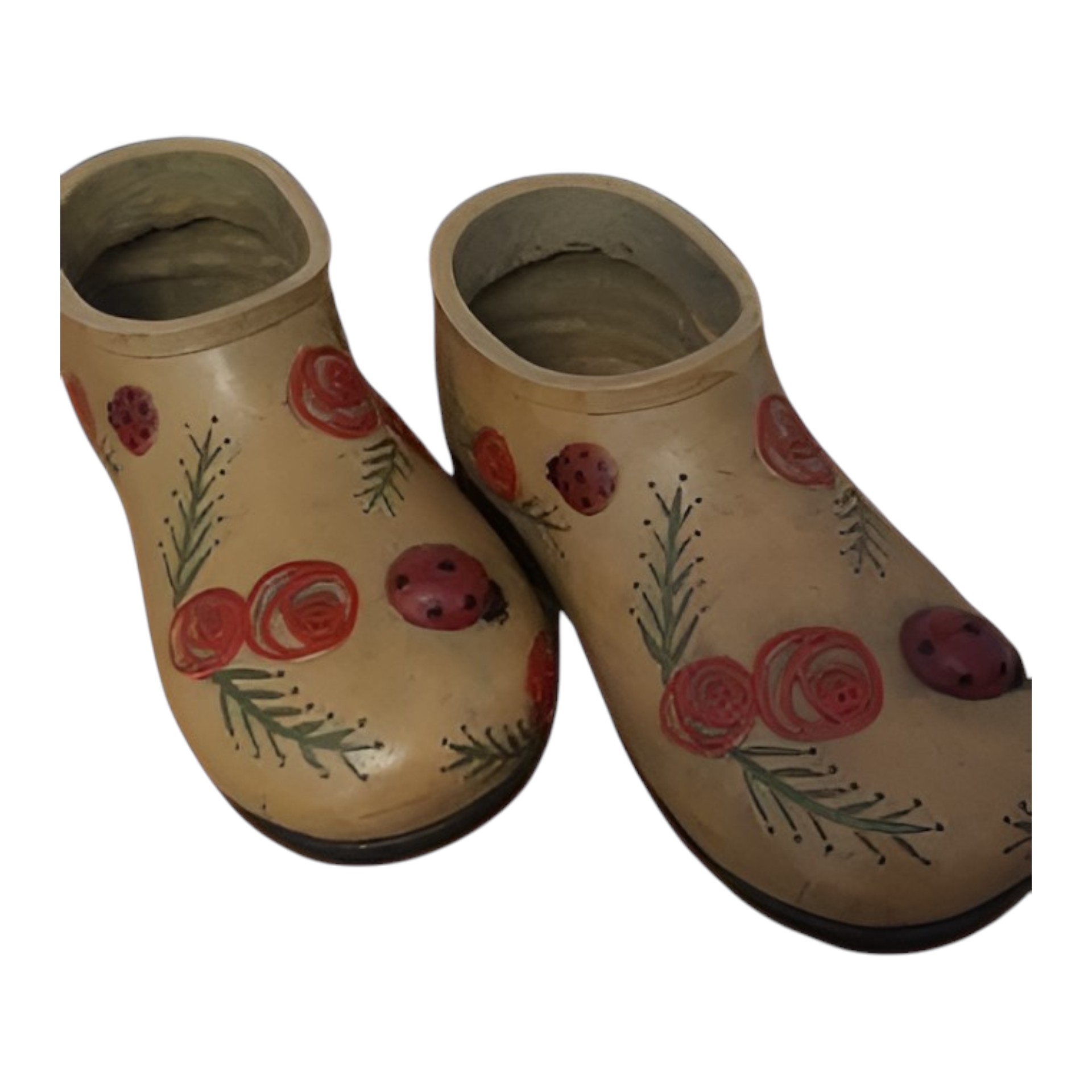 Darstellung von RP Schuh flach gelb resin