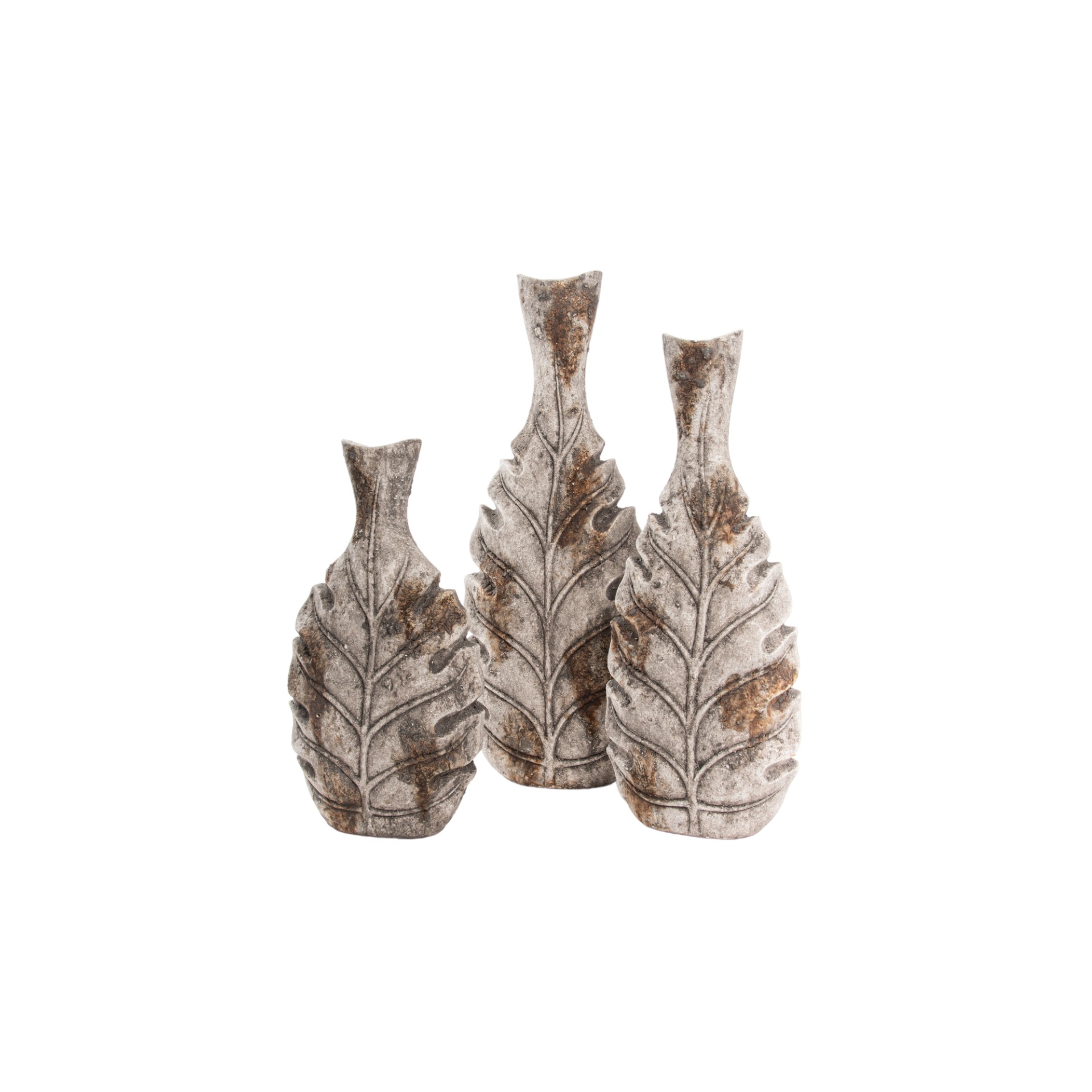 RP Blättervase klein breit, mit schlankem Hals Darstellung von RP Blättervase klein breit, mit schlankem Hals