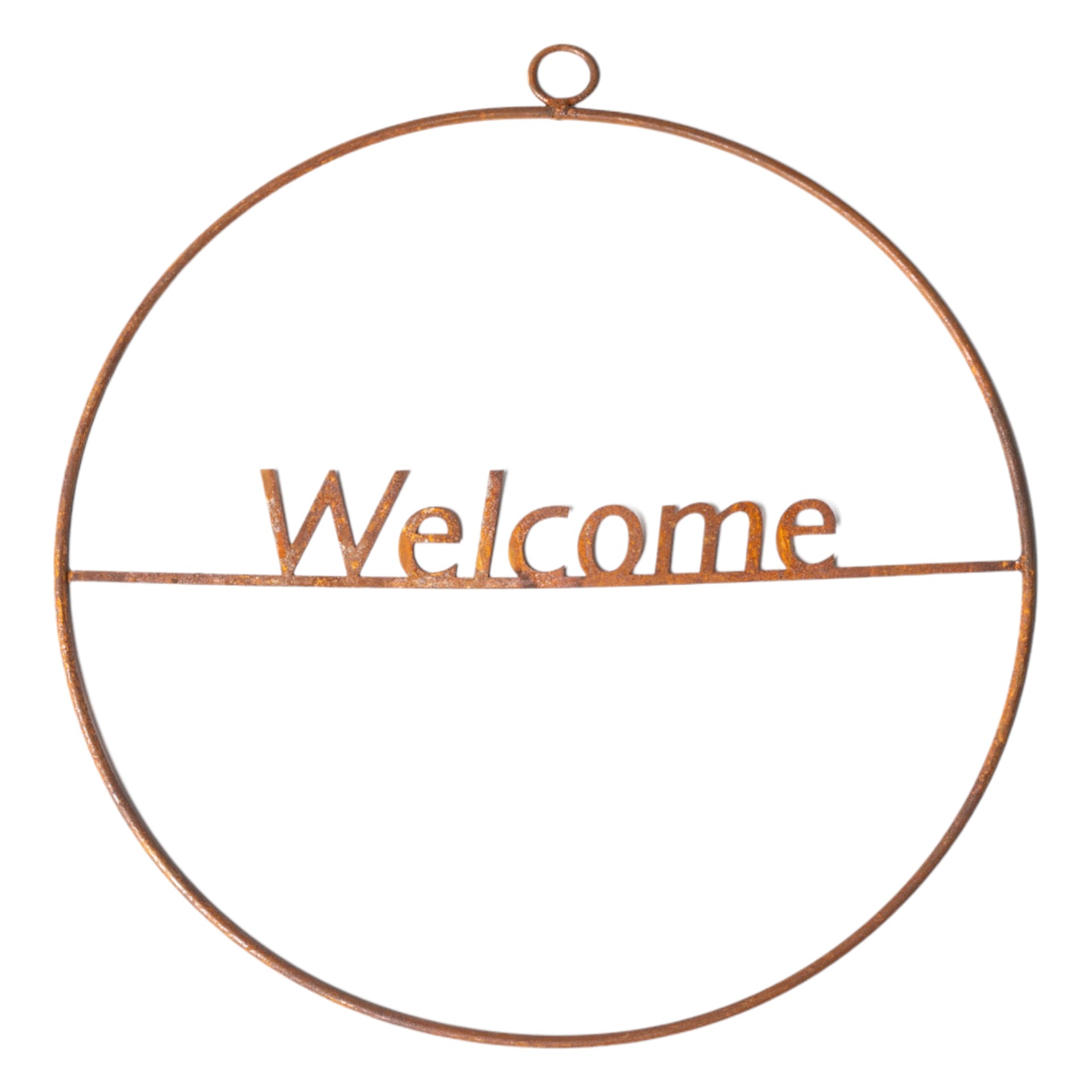 Darstellung von Hänger Drahtring gross welcome