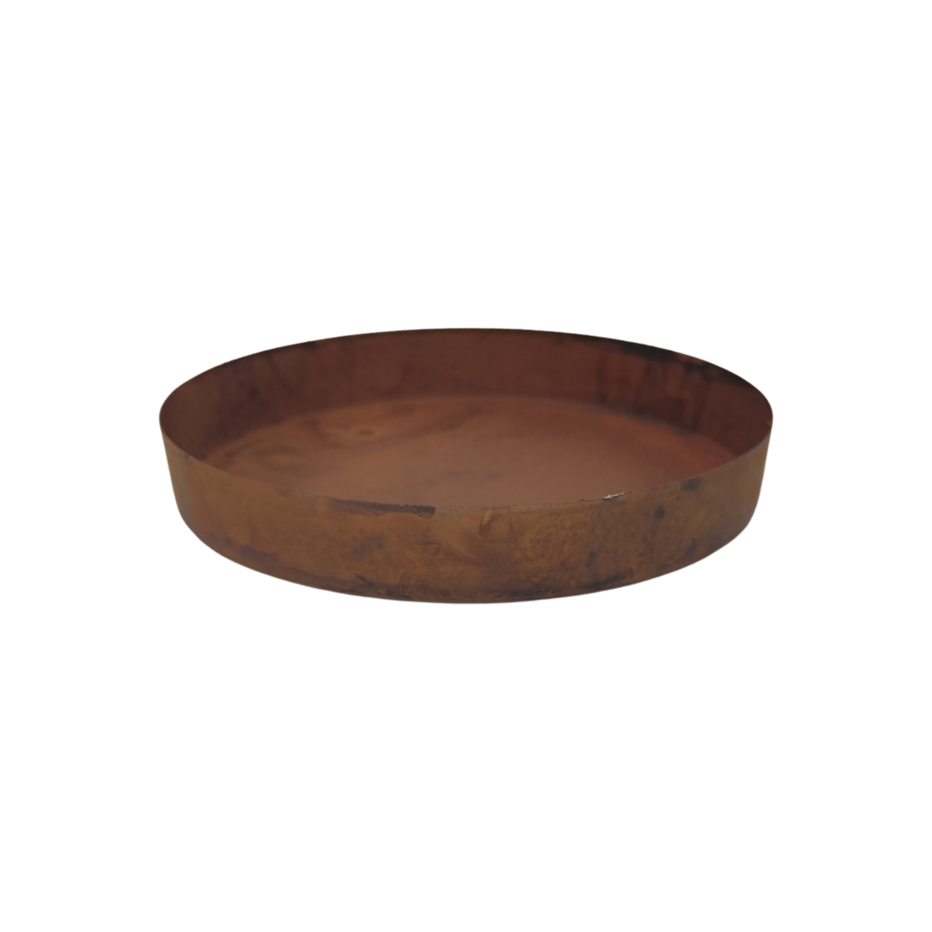 Darstellung von Schale gross rund rusty