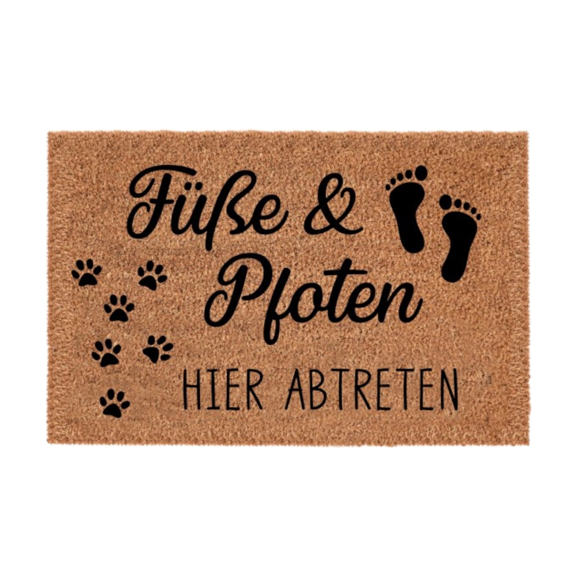 Darstellung von RP Fußmatte Füße Pfoten