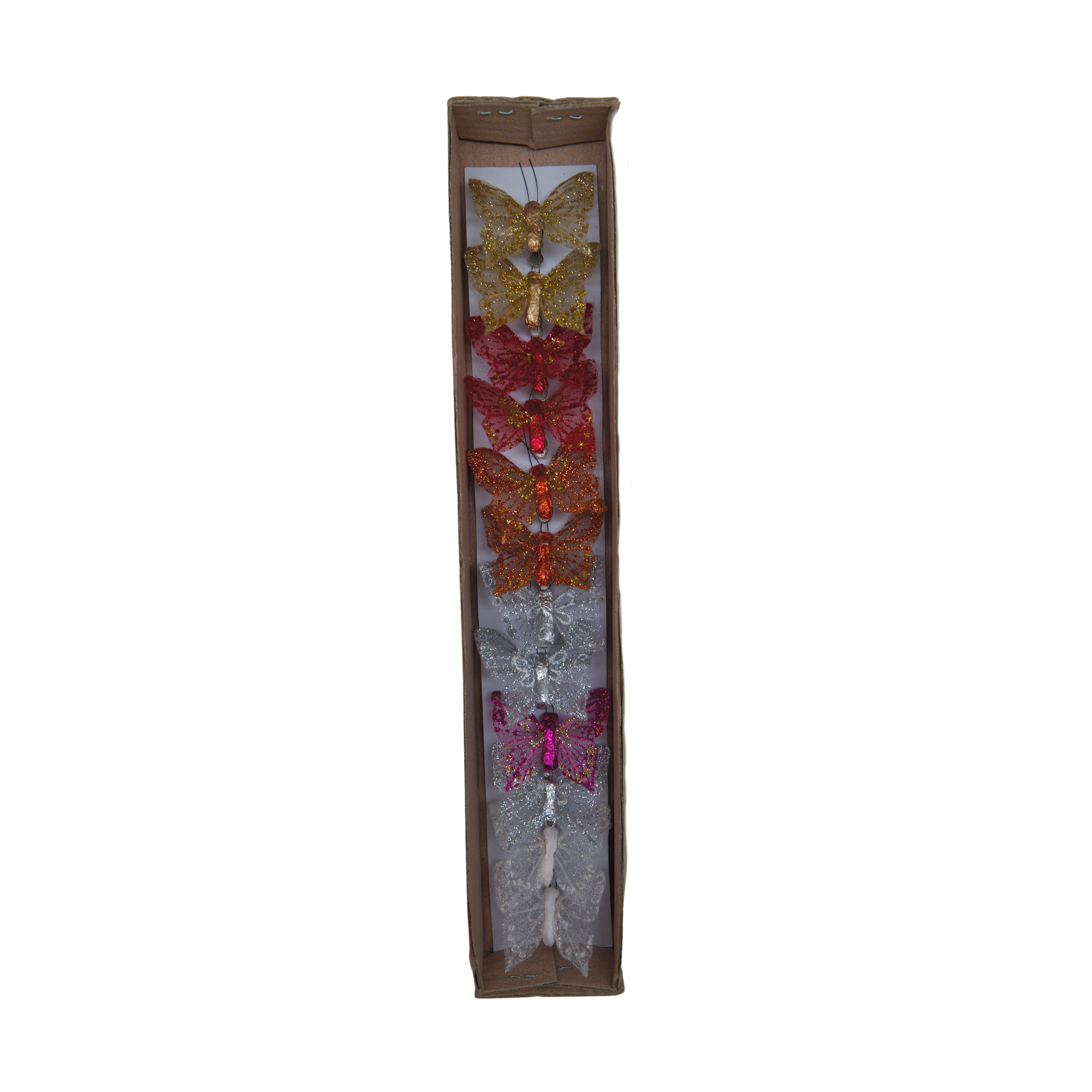 Darstellung von RP Schmetterling 4 cm m. Clips sort.