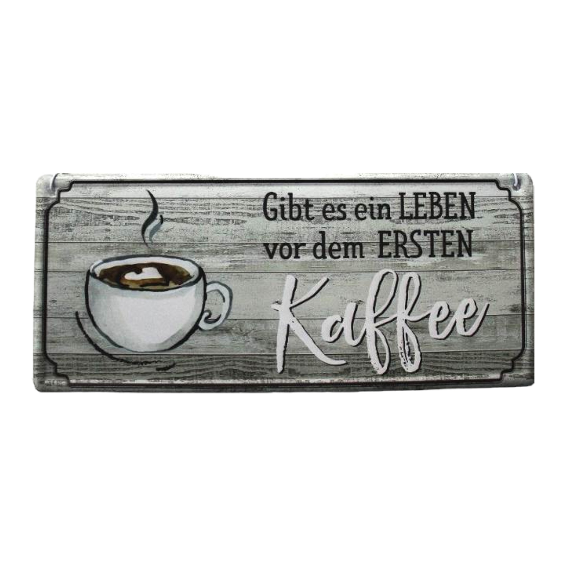 Darstellung von UV-Schild gibt es ein Leben vor dem...