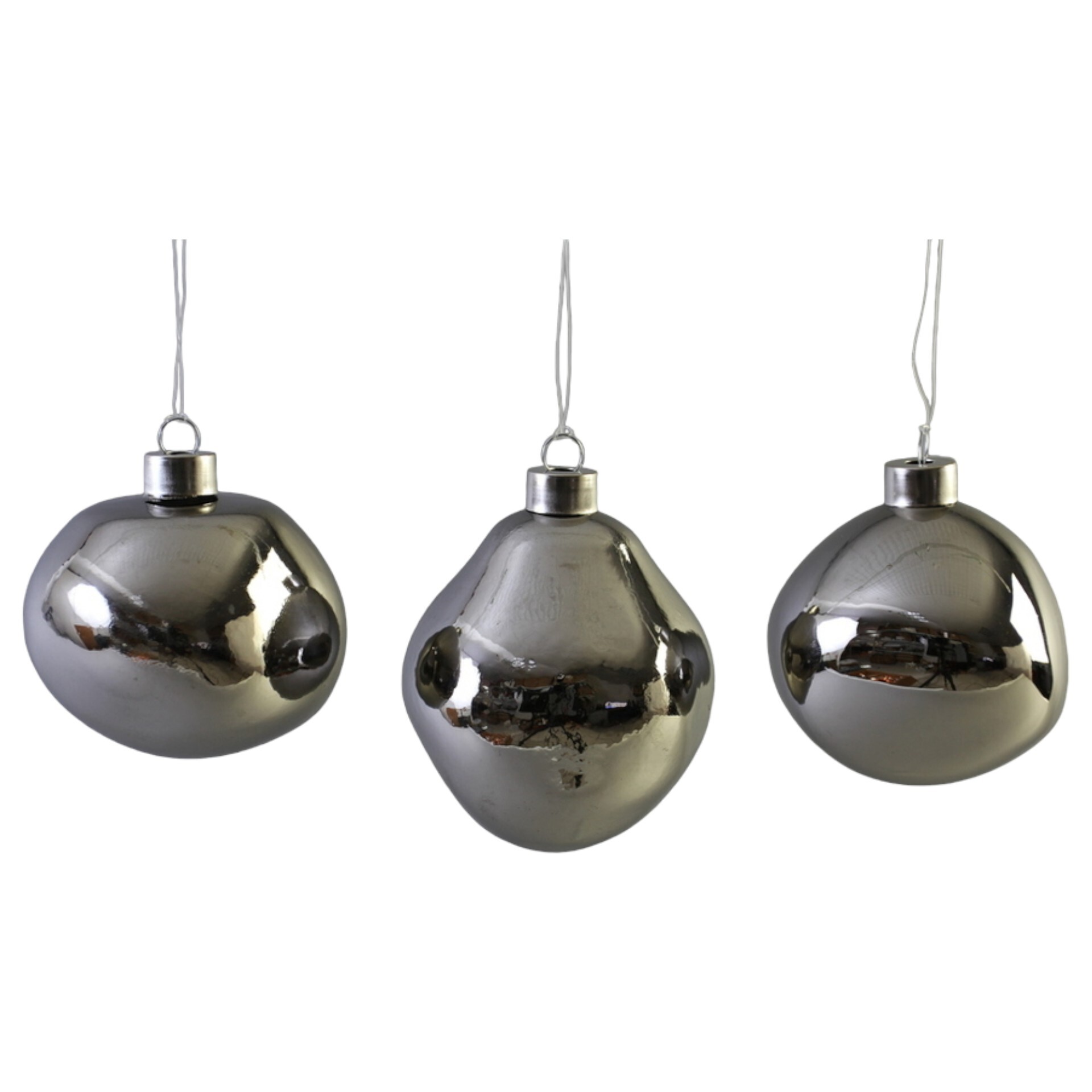 Organic Glasskugelset 3tlg. anthrazit Darstellung von Organic Glasskugelset 3tlg. anthrazit