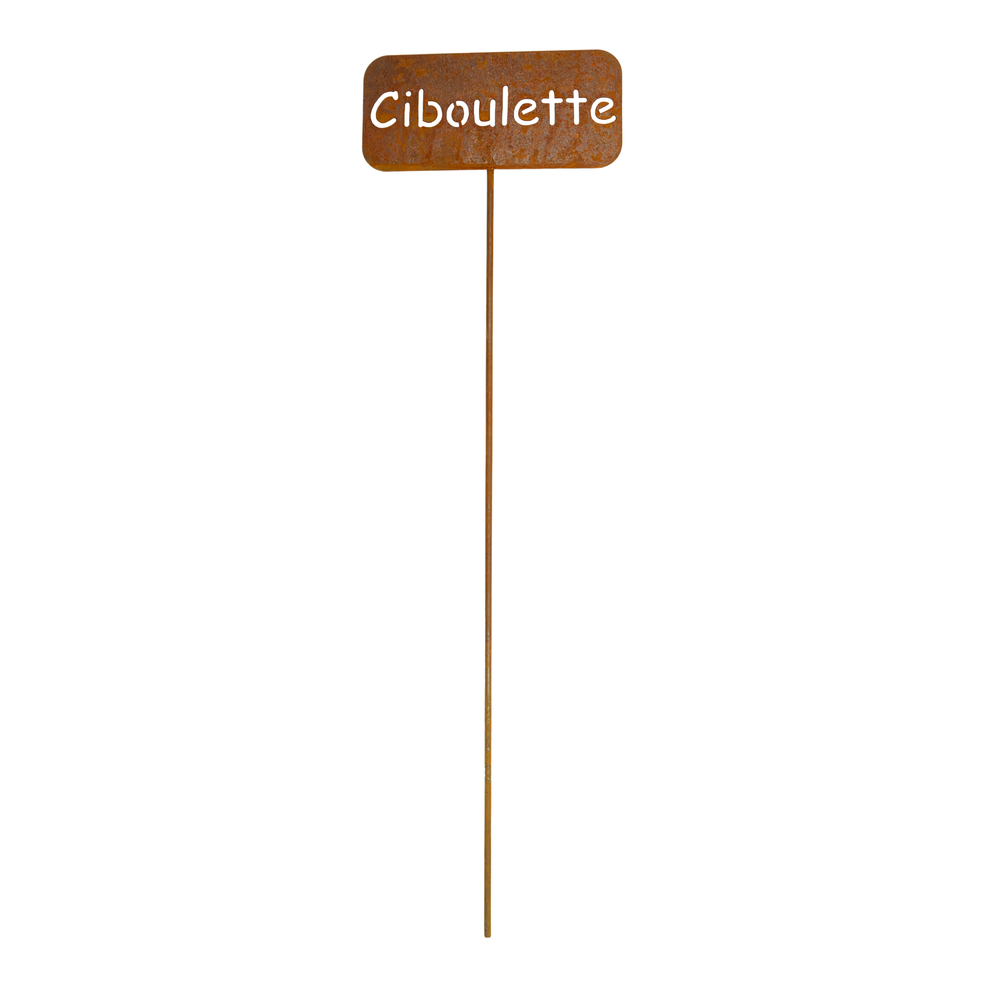 Darstellung von Gewürzstecker eckig auf Stab Ciboulette