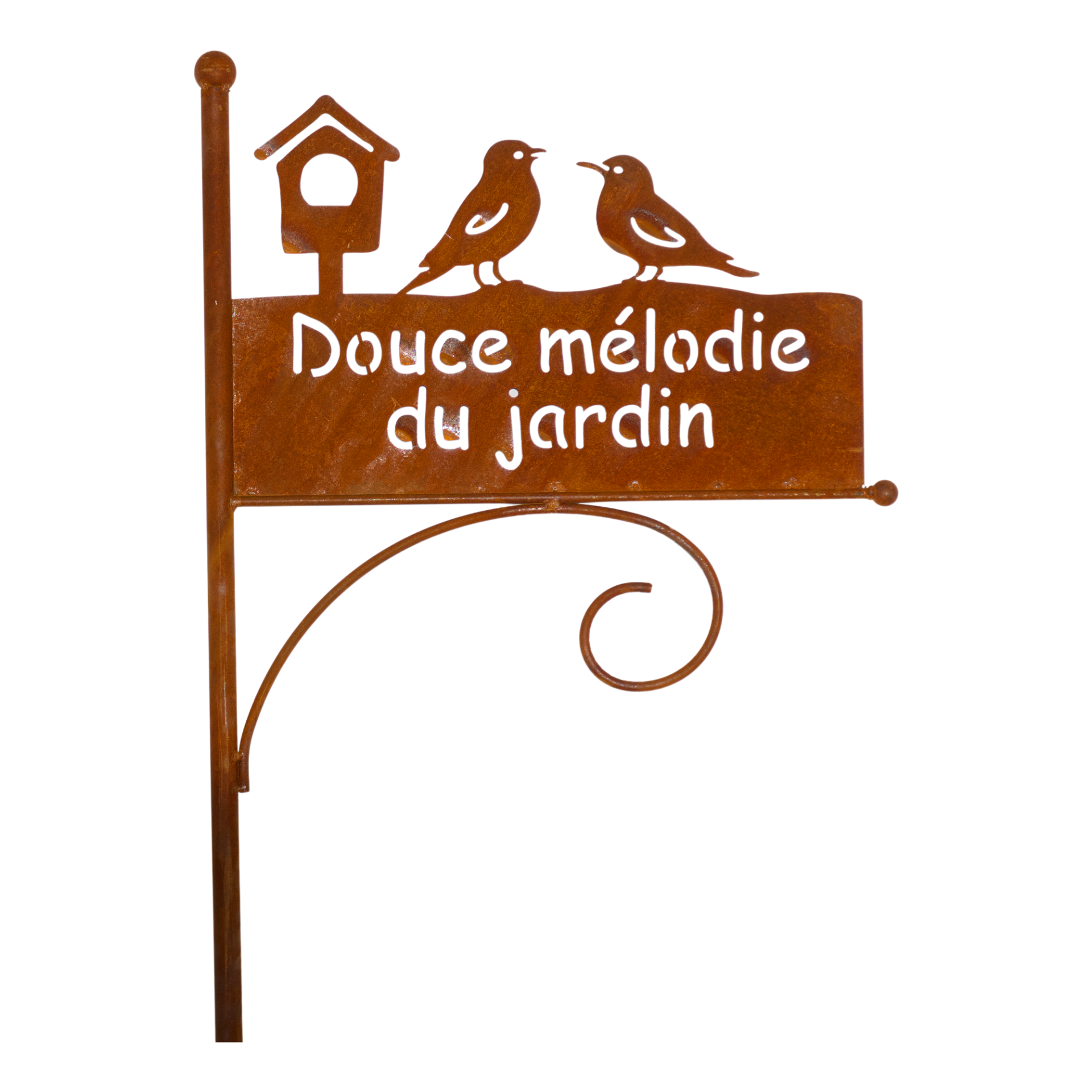 Darstellung von Ampelstange Tafel 2 Vögel/ Haus Douce melodie du jardin