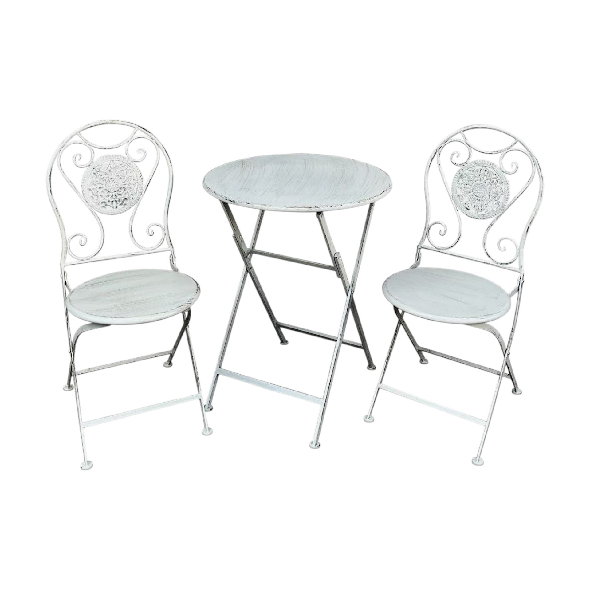 Darstellung von Bistro Set 3tlg. creme