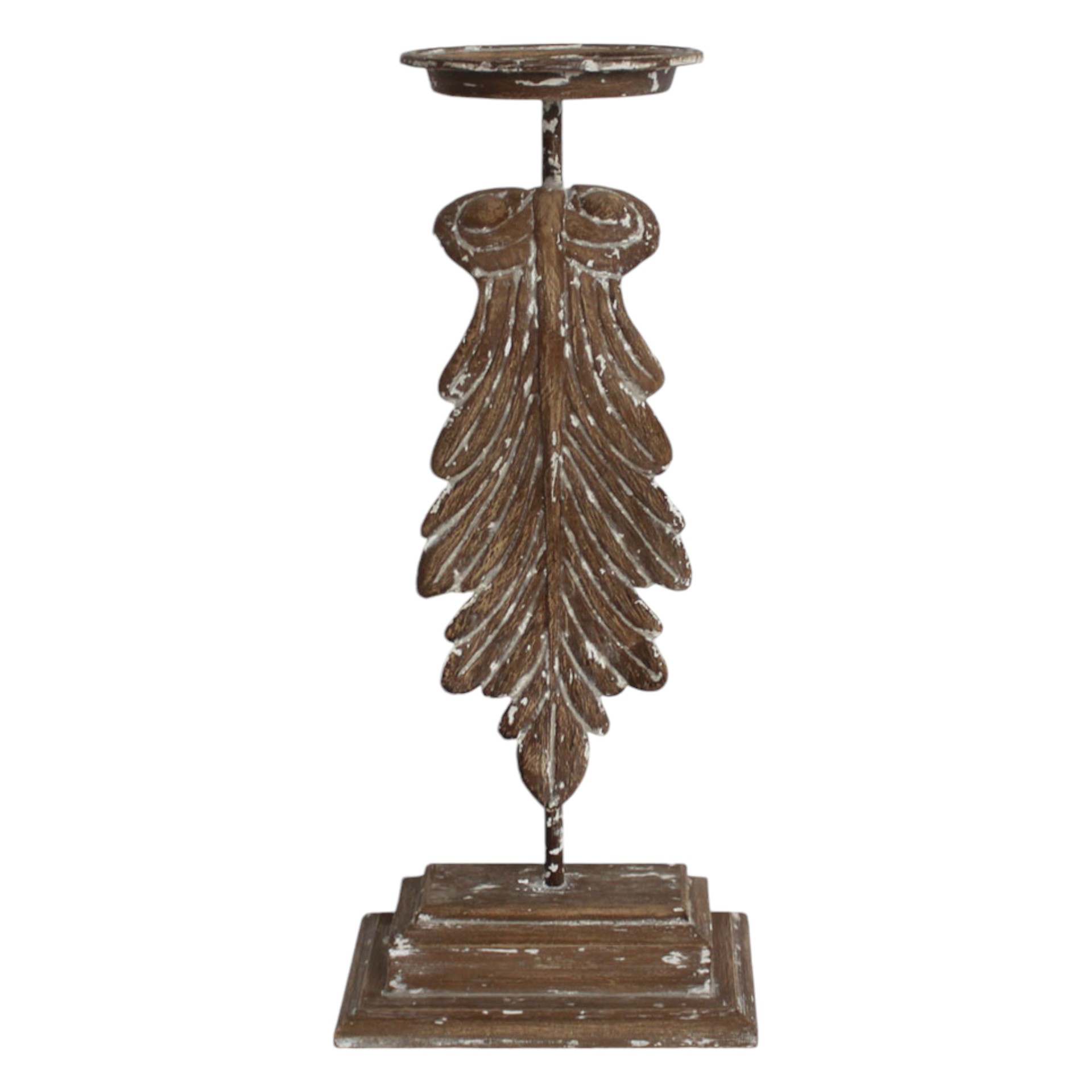 RP Kerzenhalter Blatt Metall Darstellung von RP Kerzenhalter Blatt Metall