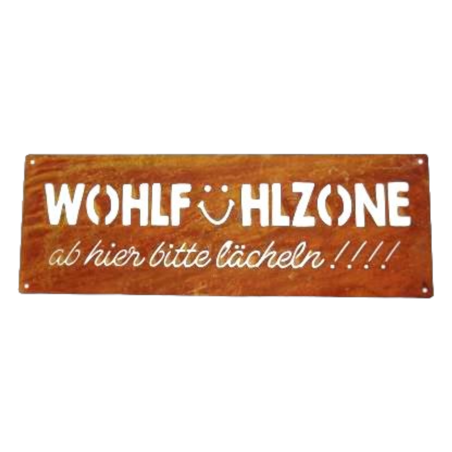 Tafel Wohlfühlzone Darstellung von Tafel Wohlfühlzone