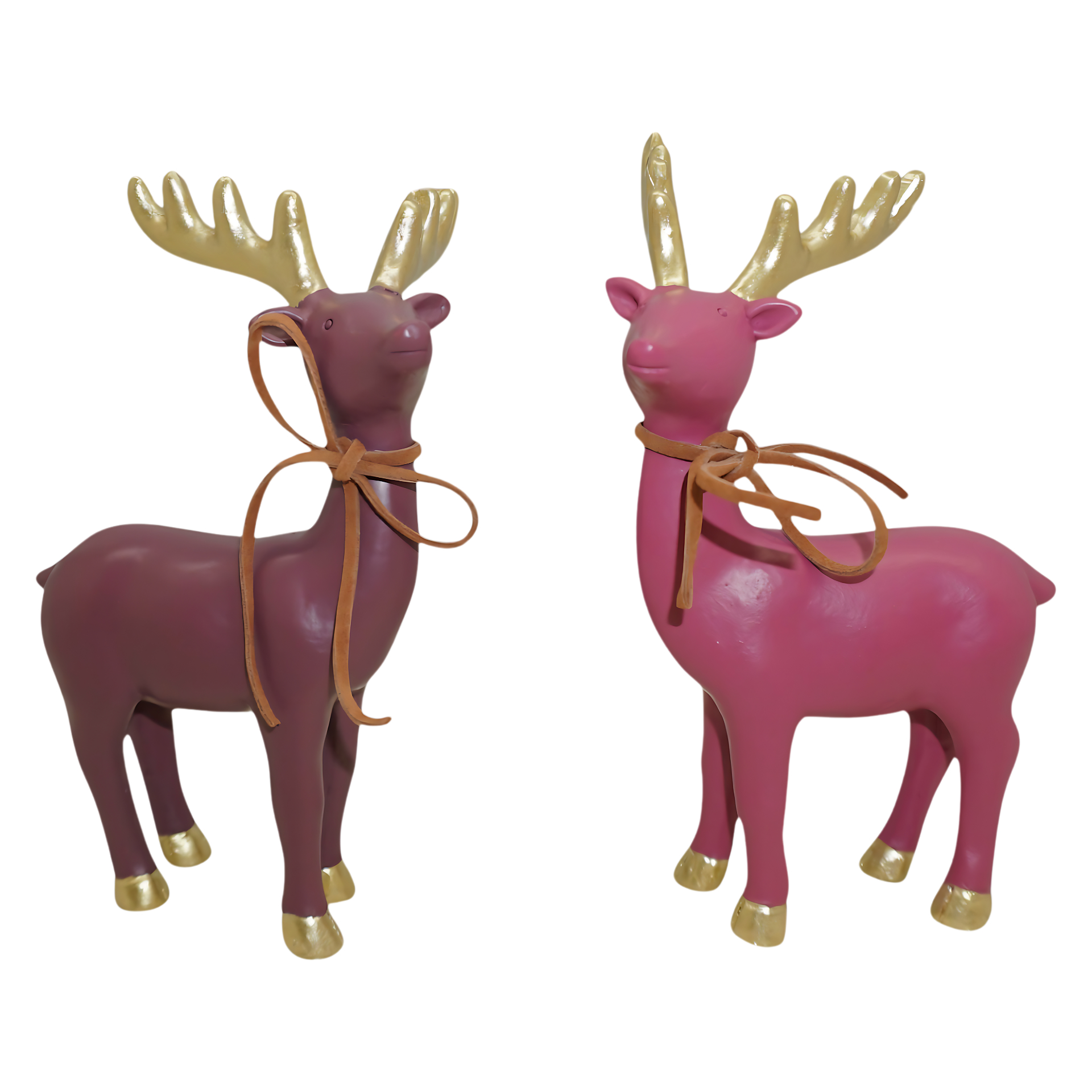 Darstellung von Rentier Poly mittel pink/ purple sortiert