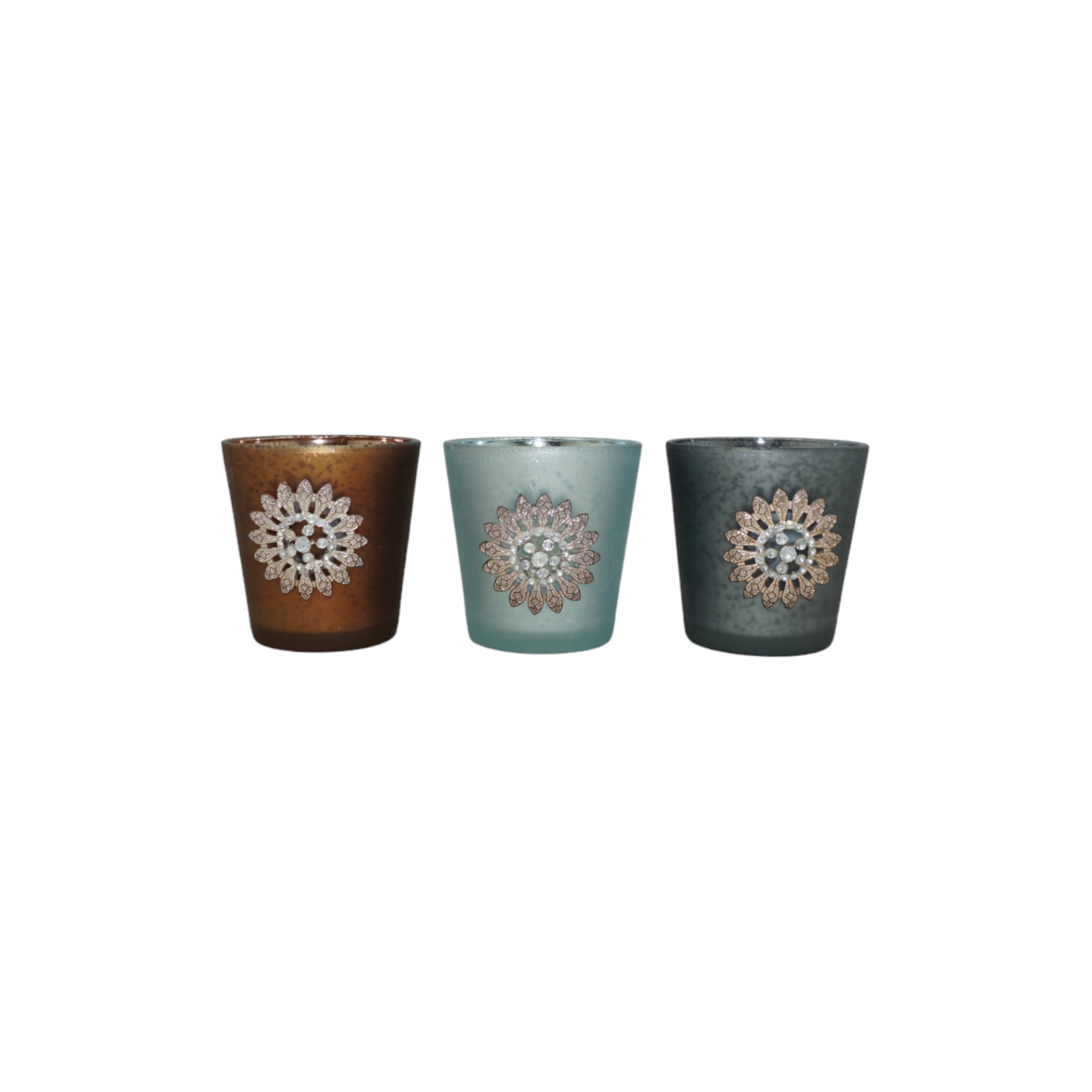 RP Teelichter m Glasstern sortiert 3-tlg Darstellung von RP Teelichter m Glasstern sortiert 3-tlg