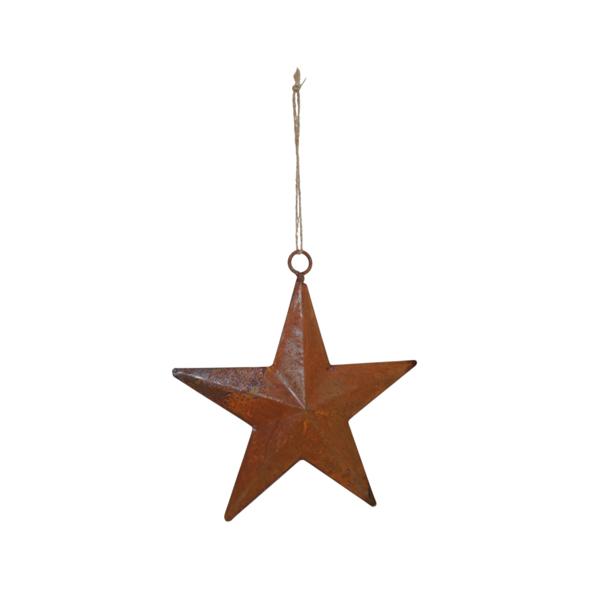 Darstellung von Stern z. Hängen rusty klein