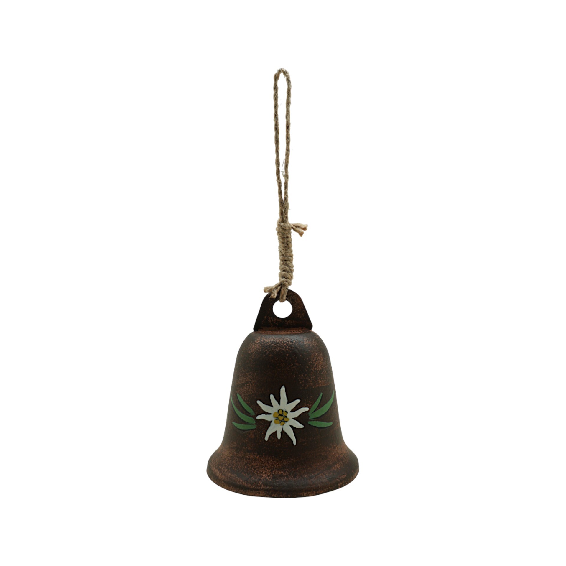 Darstellung von Glocke Edelweiss braun
