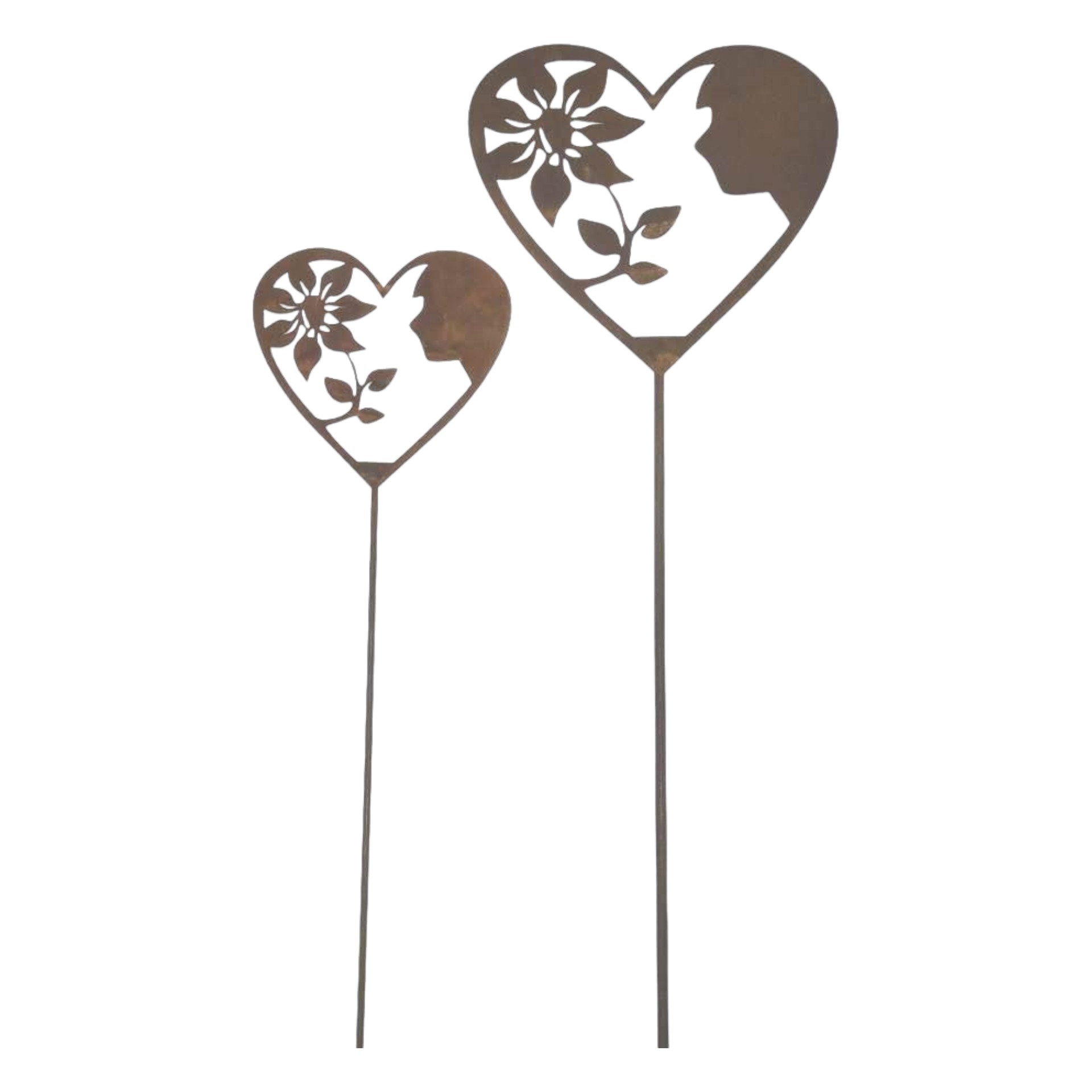 RP Herz auf Stab gross Blume Darstellung von RP Herz auf Stab gross Blume