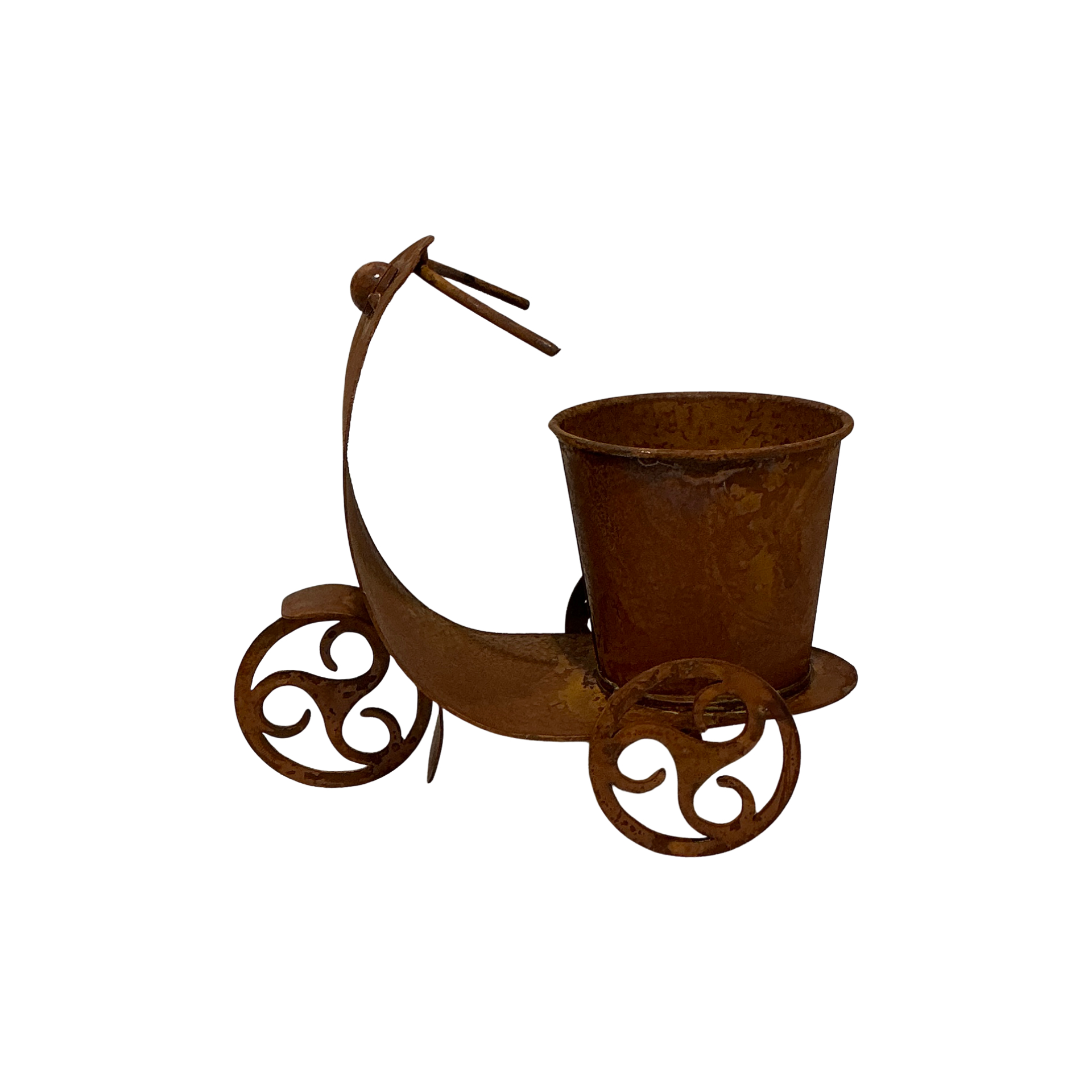 Darstellung von Roller z. bepflanzen rusty