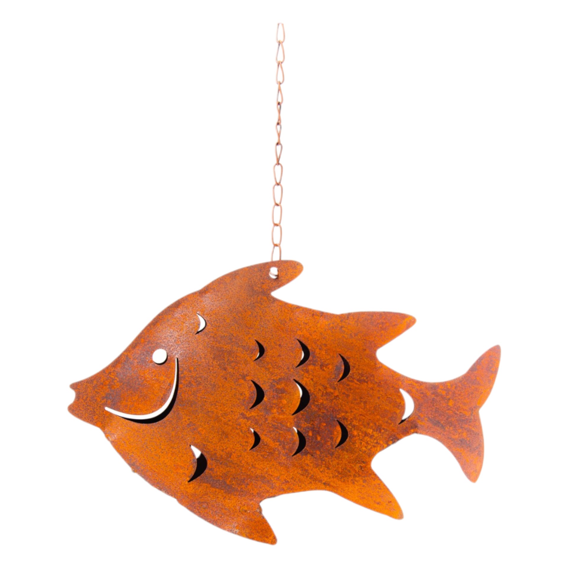 RP Fisch 3D klein zum Hängen mit Öffnung Darstellung von RP Fisch 3D klein zum Hängen mit Öffnung