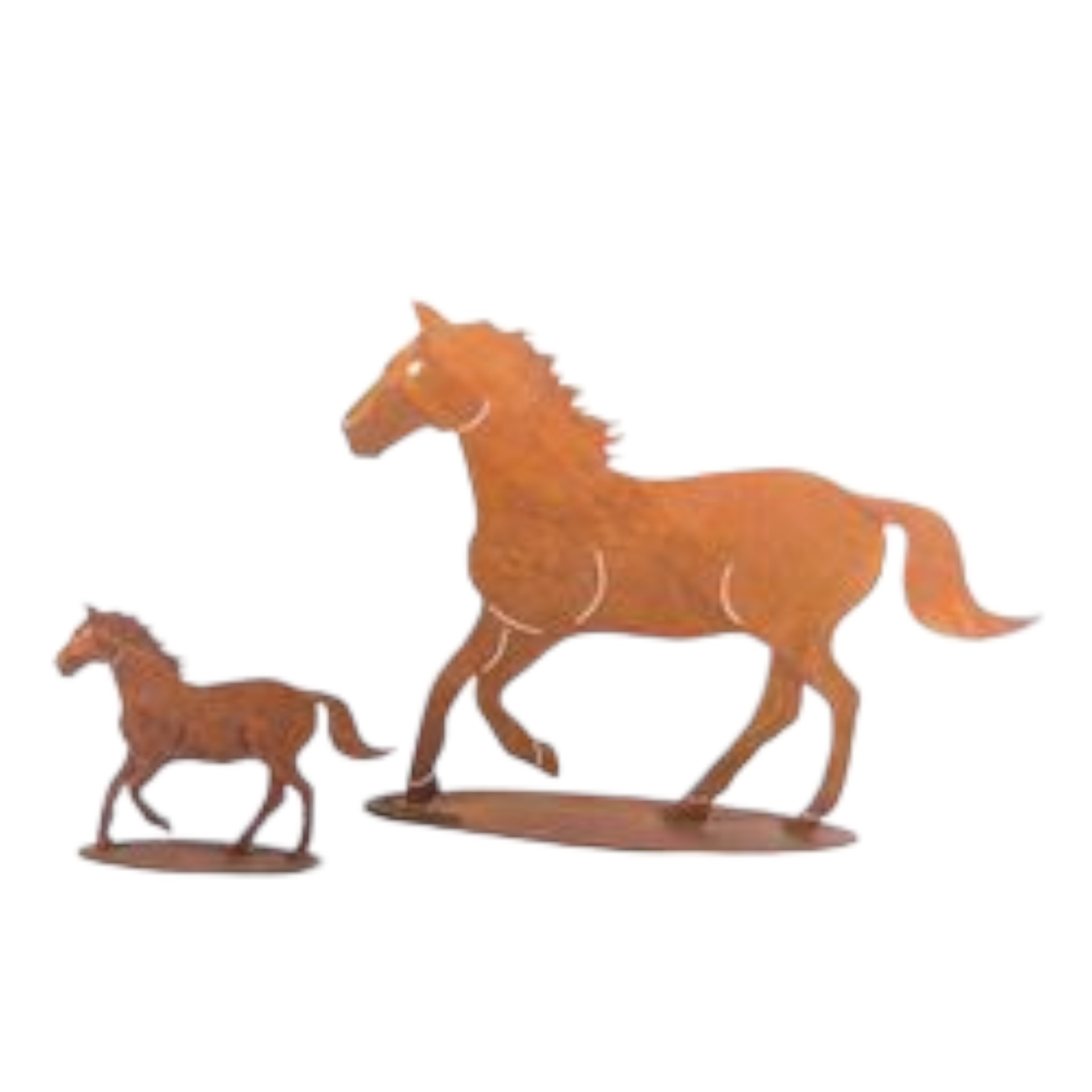 Darstellung von Pferd mini auf Platte