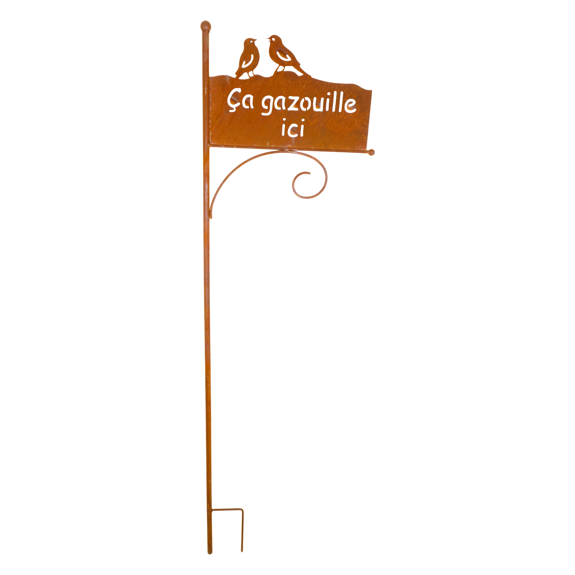 Darstellung von Ampelstange Tafel 2 Vögel Ca gazouille ici