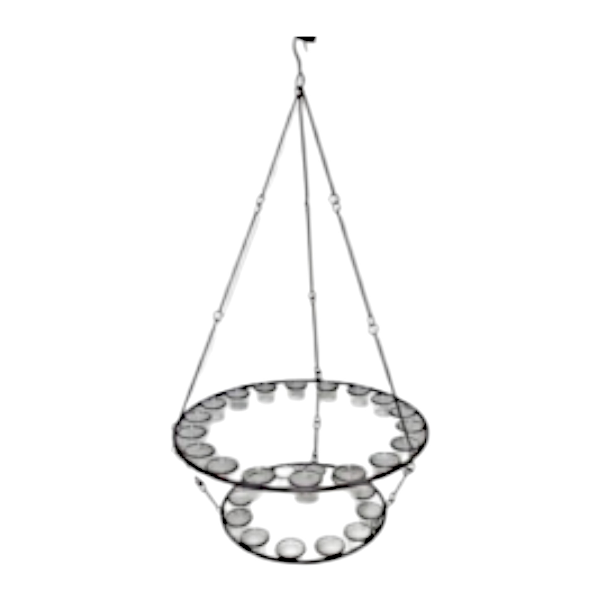 RP Teelichthalter rund zum Hängen RUSTICO Darstellung von RP Teelichthalter rund zum Hängen RUSTICO