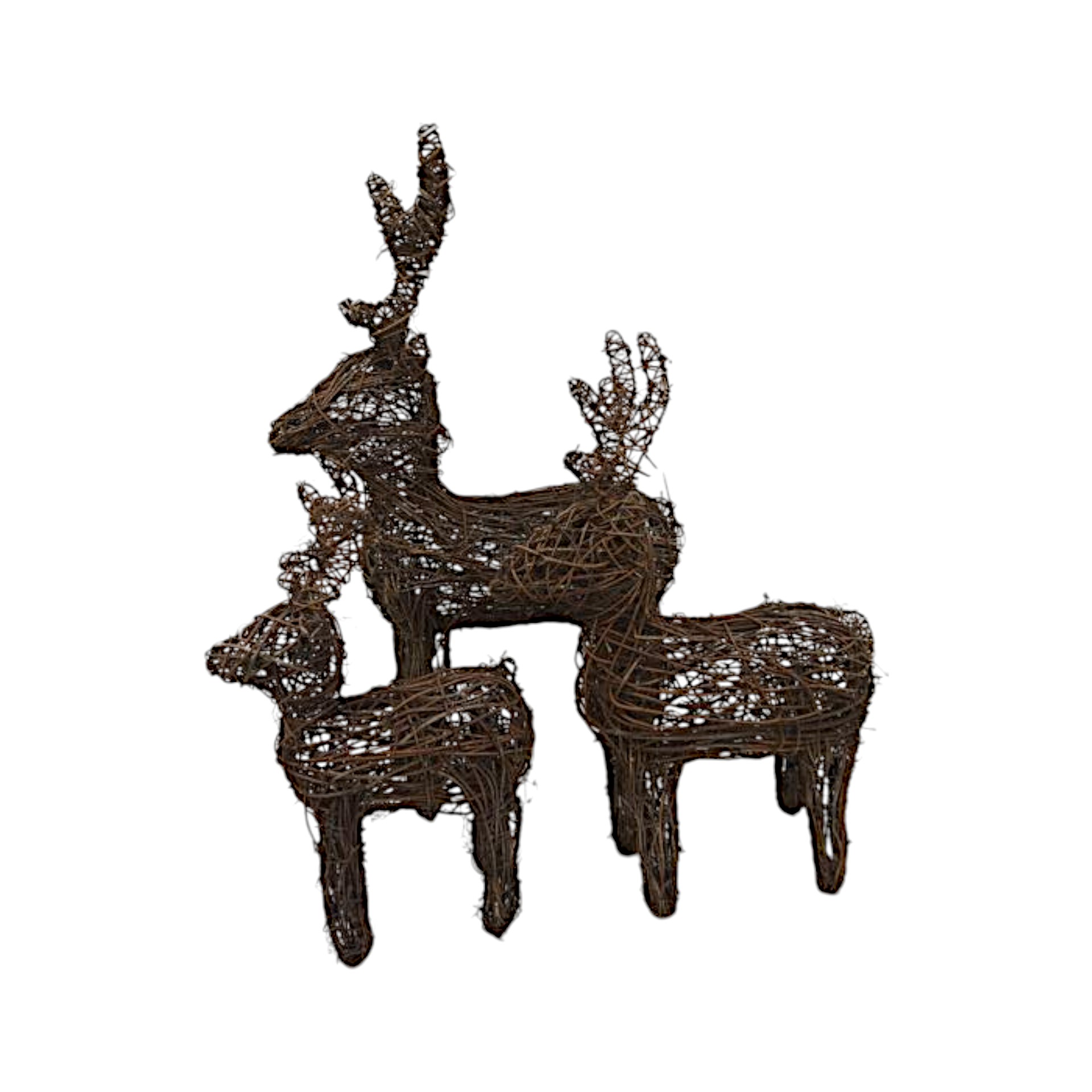 RP Hirsch MITTEL fein geflochten braun Darstellung von RP Hirsch MITTEL fein geflochten braun