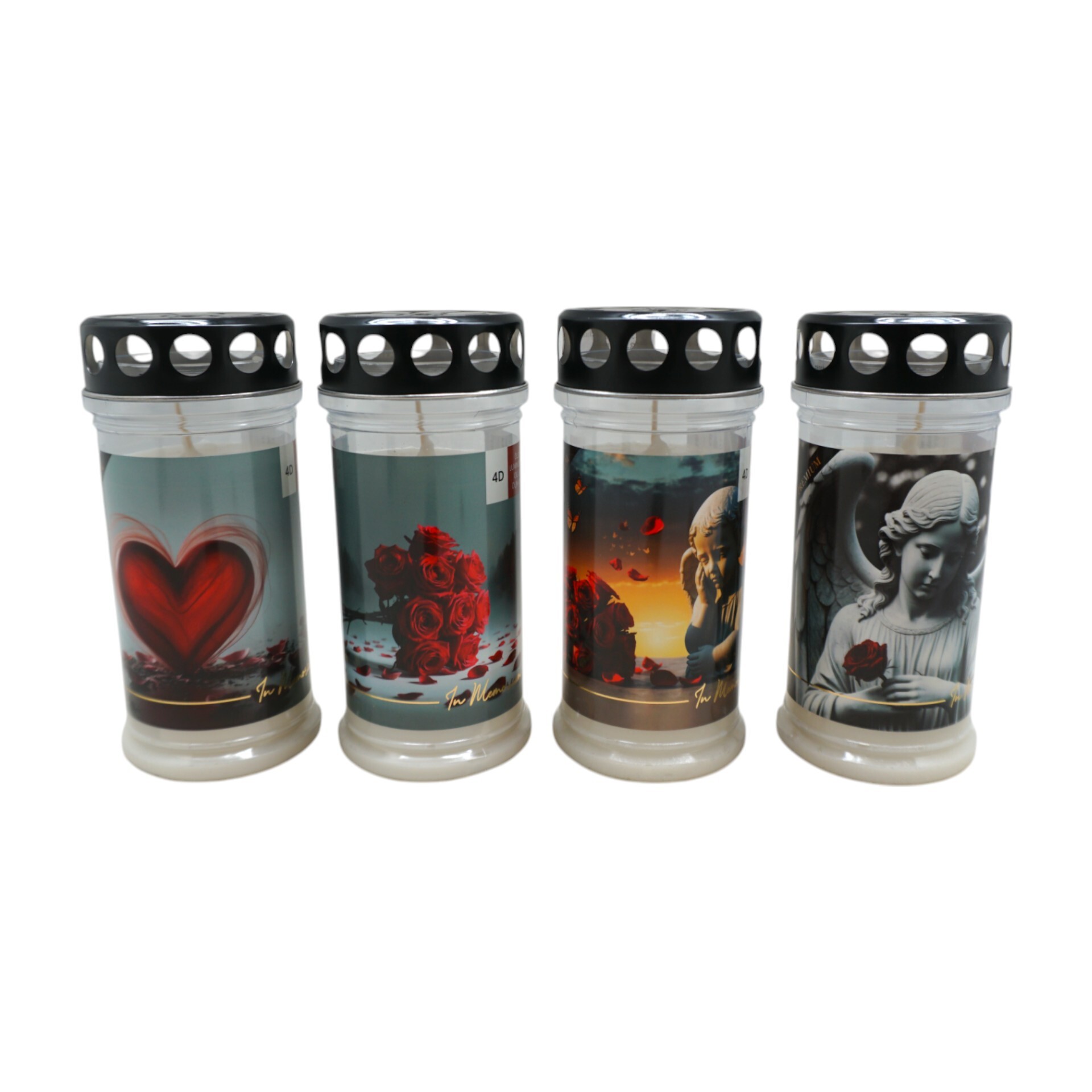 Grablicht 4 Tage, 4 Motive Darstellung von Grablicht 4 Tage, 4 Motive