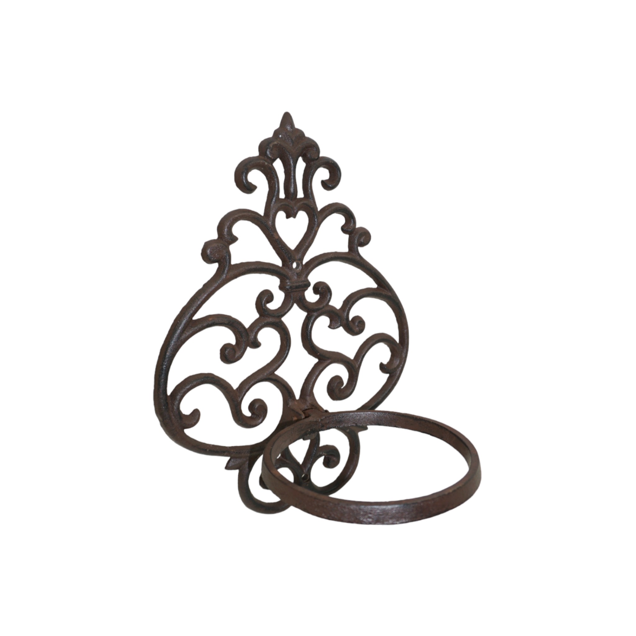 Wandornament mit Ring für 1 Blumentopf Darstellung von Wandornament mit Ring für 1 Blumentopf