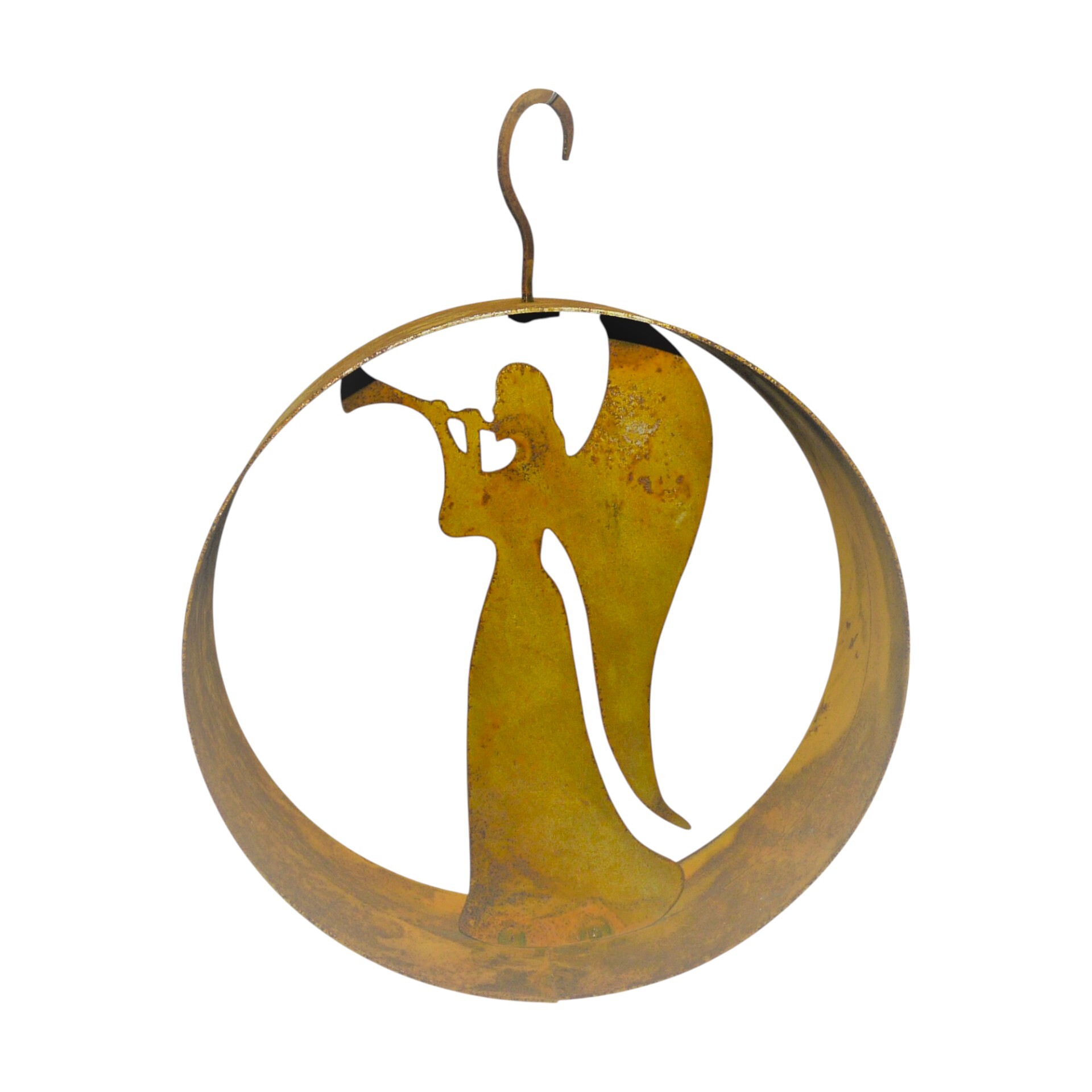 Ring mit Engel m. Flöte z.Hängen Darstellung von Ring mit Engel m. Flöte z.Hängen