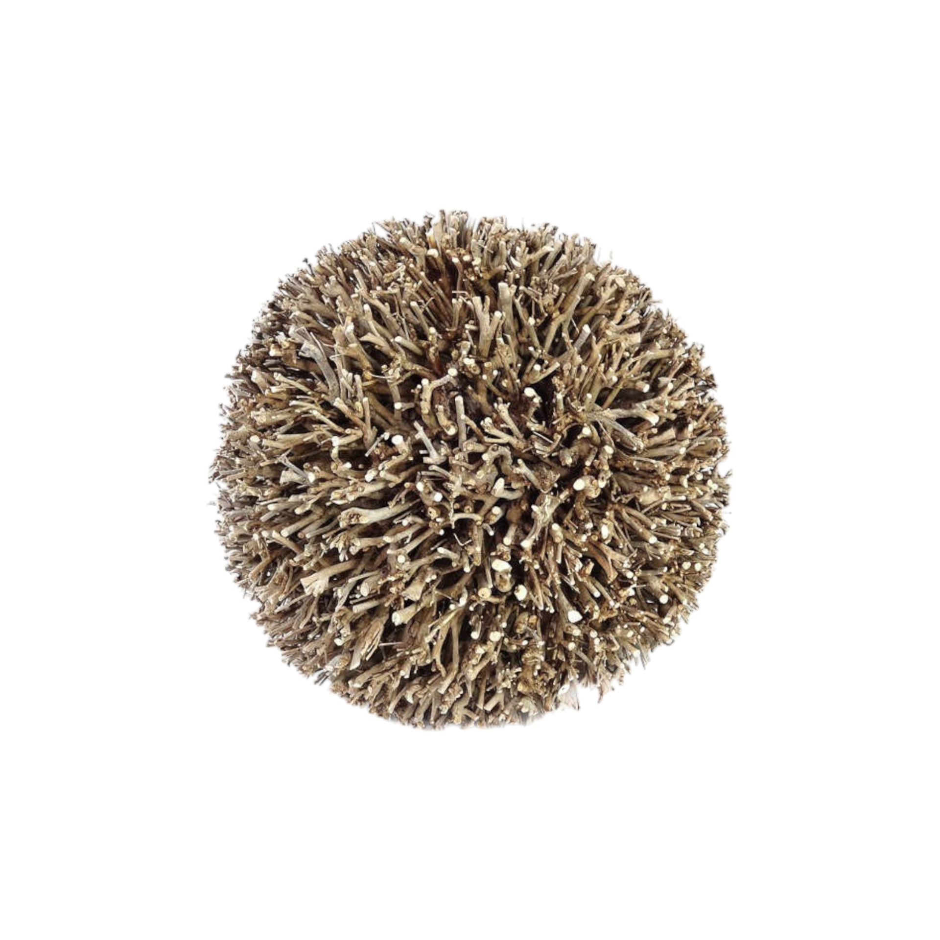 Darstellung von Kugel geschnitzelt klein voll d= 25 cm