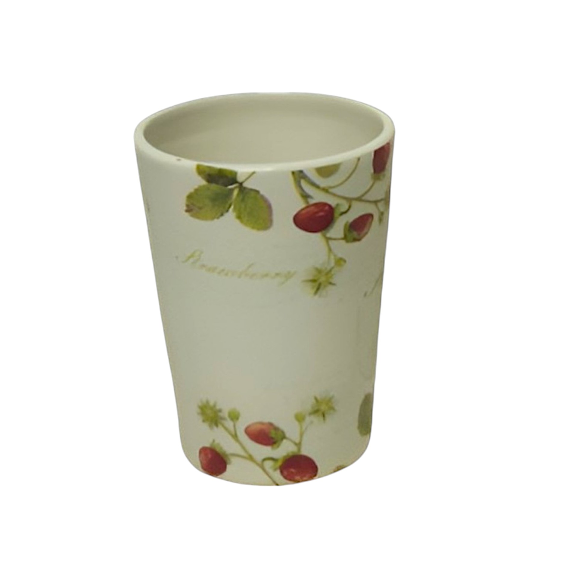 RP Trinkbecher m. Erdbeermotiv rund konisch Darstellung von RP Trinkbecher m. Erdbeermotiv rund konisch