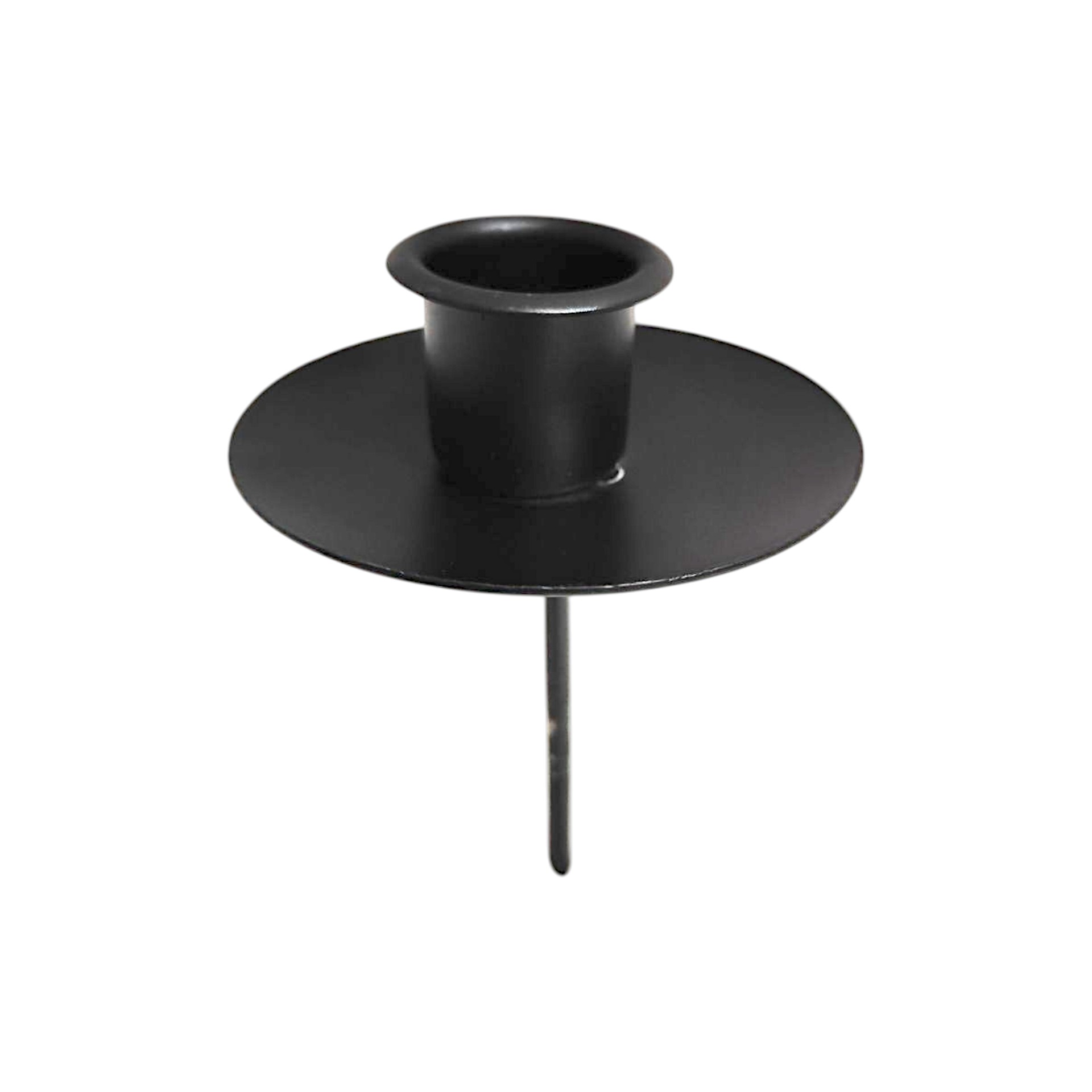 Kerzenh. Pin schwarz matt einfach Darstellung von Kerzenh. Pin schwarz matt einfach