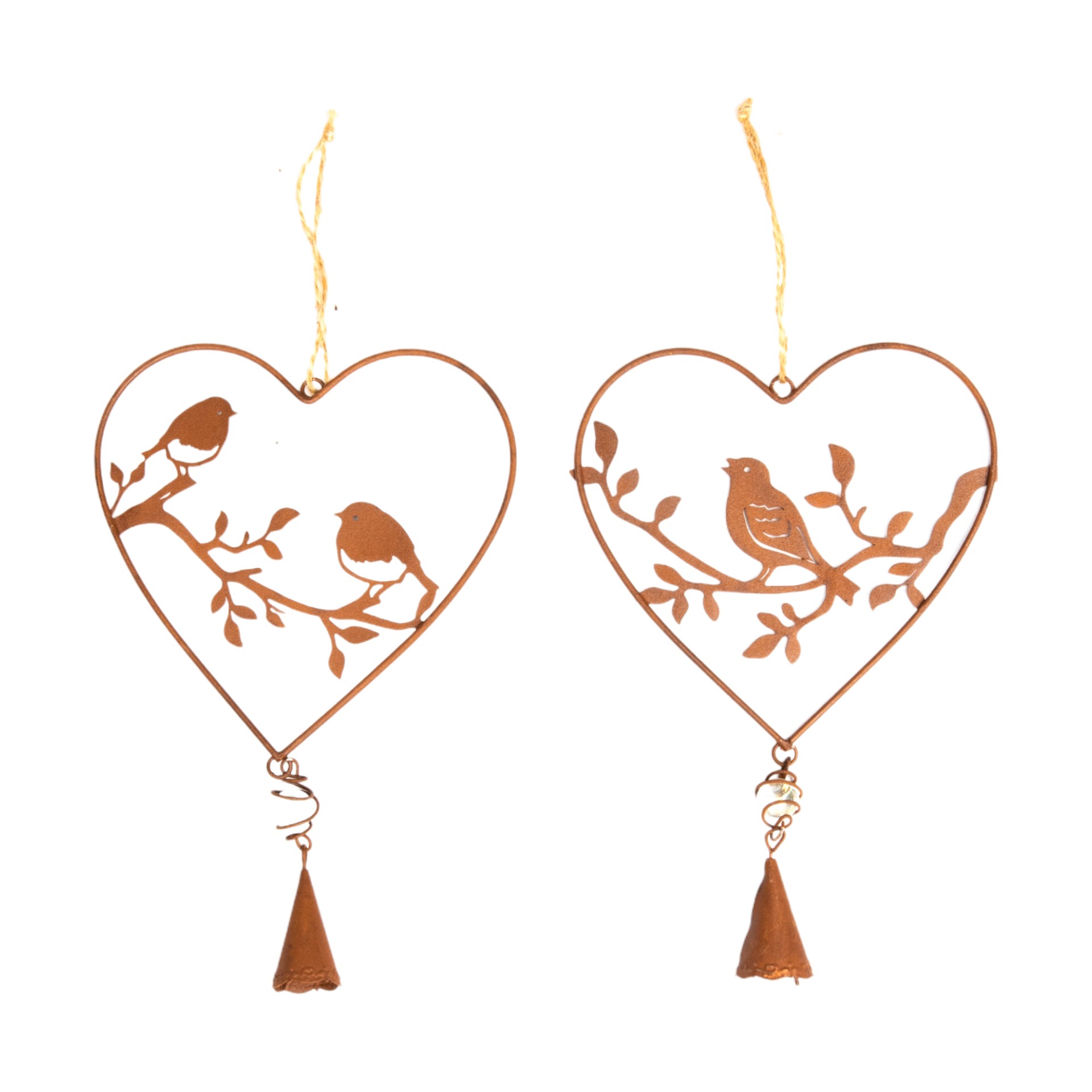 Herz mit Vogel, kurz Glocke sortiert Darstellung von Herz mit Vogel, kurz Glocke sortiert