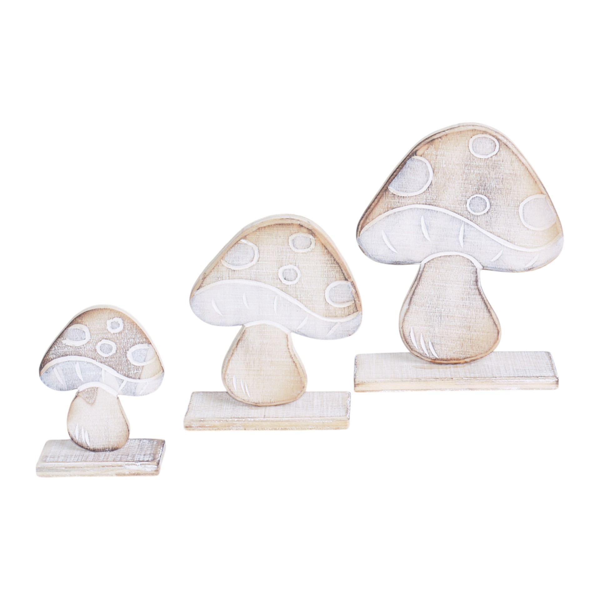 RP Holzpilz natur mini zum Stellen 8 cm Darstellung von RP Holzpilz natur mini zum Stellen 8 cm