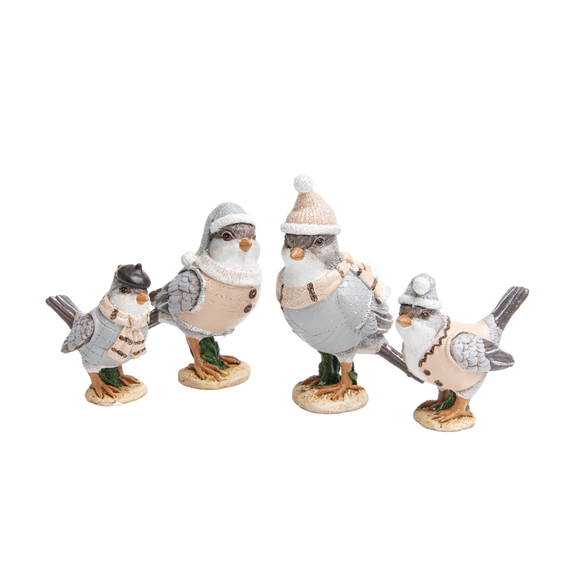 Vogel mini mit Haube/ Mütze Darstellung von Vogel mini mit Haube/ Mütze